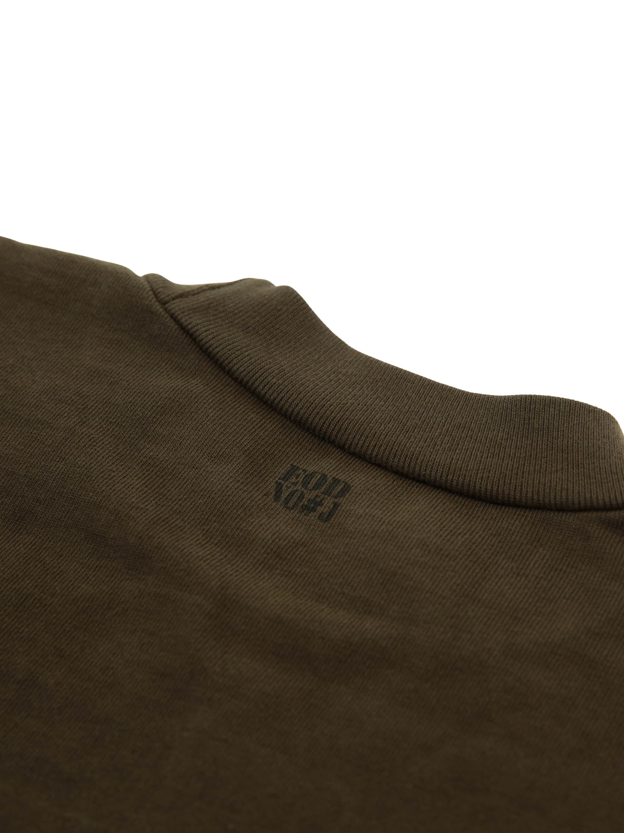 Oversized Heavy rib Tee (Military Green)