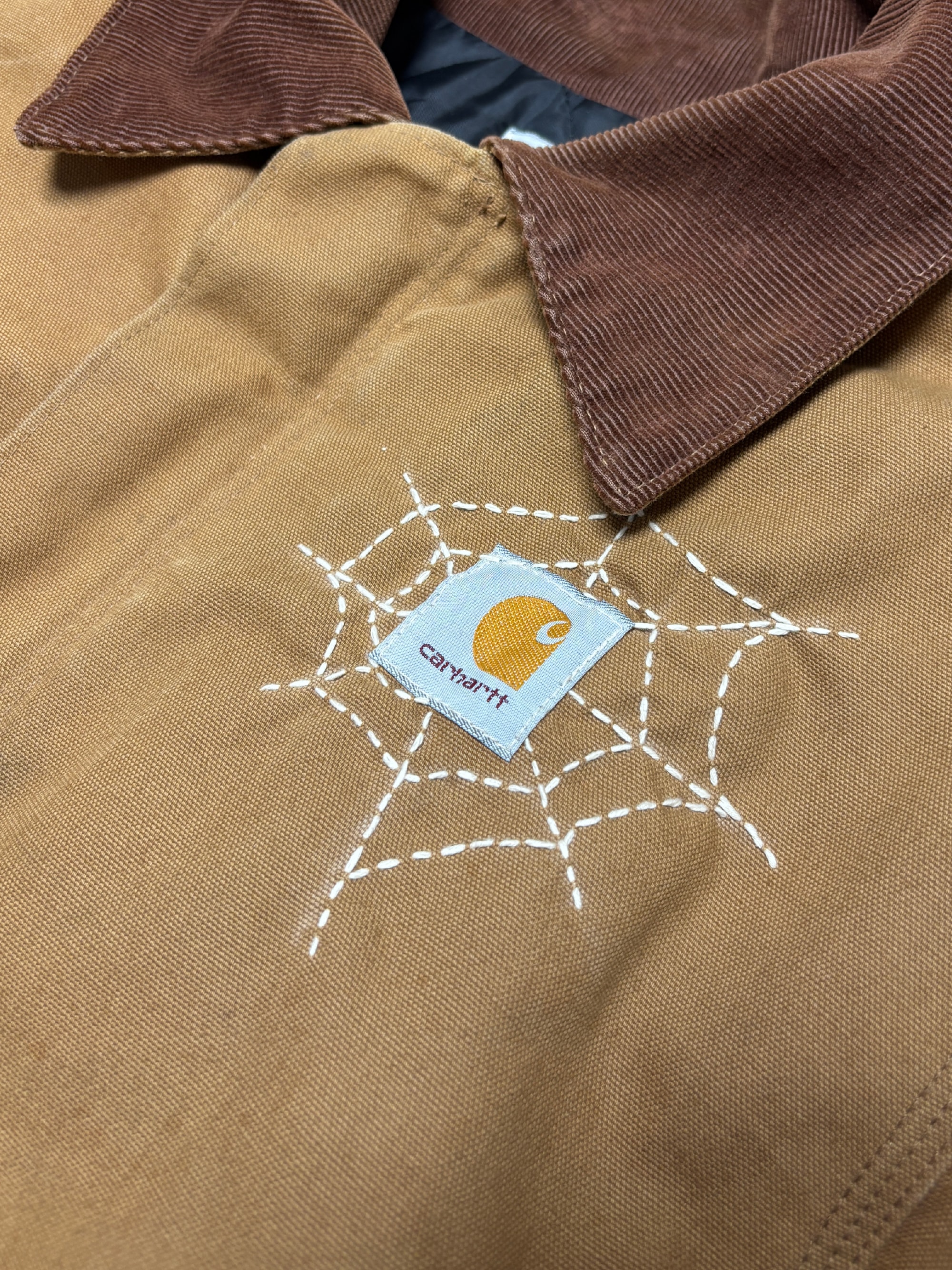 Vtg Carhartt Boro Sashiko Jacket . 002