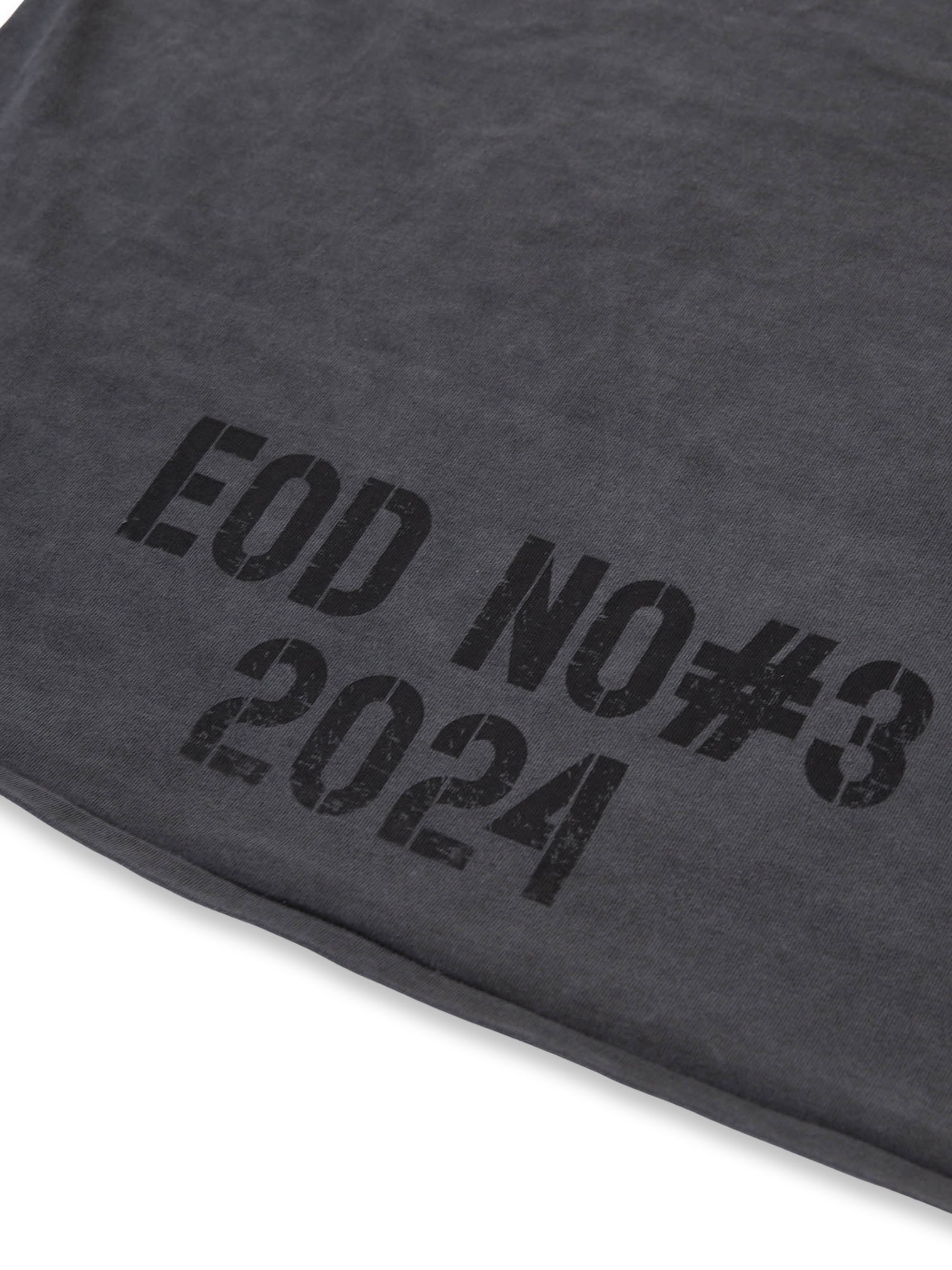Oversized Heavy rib Tee (Vintage Black)