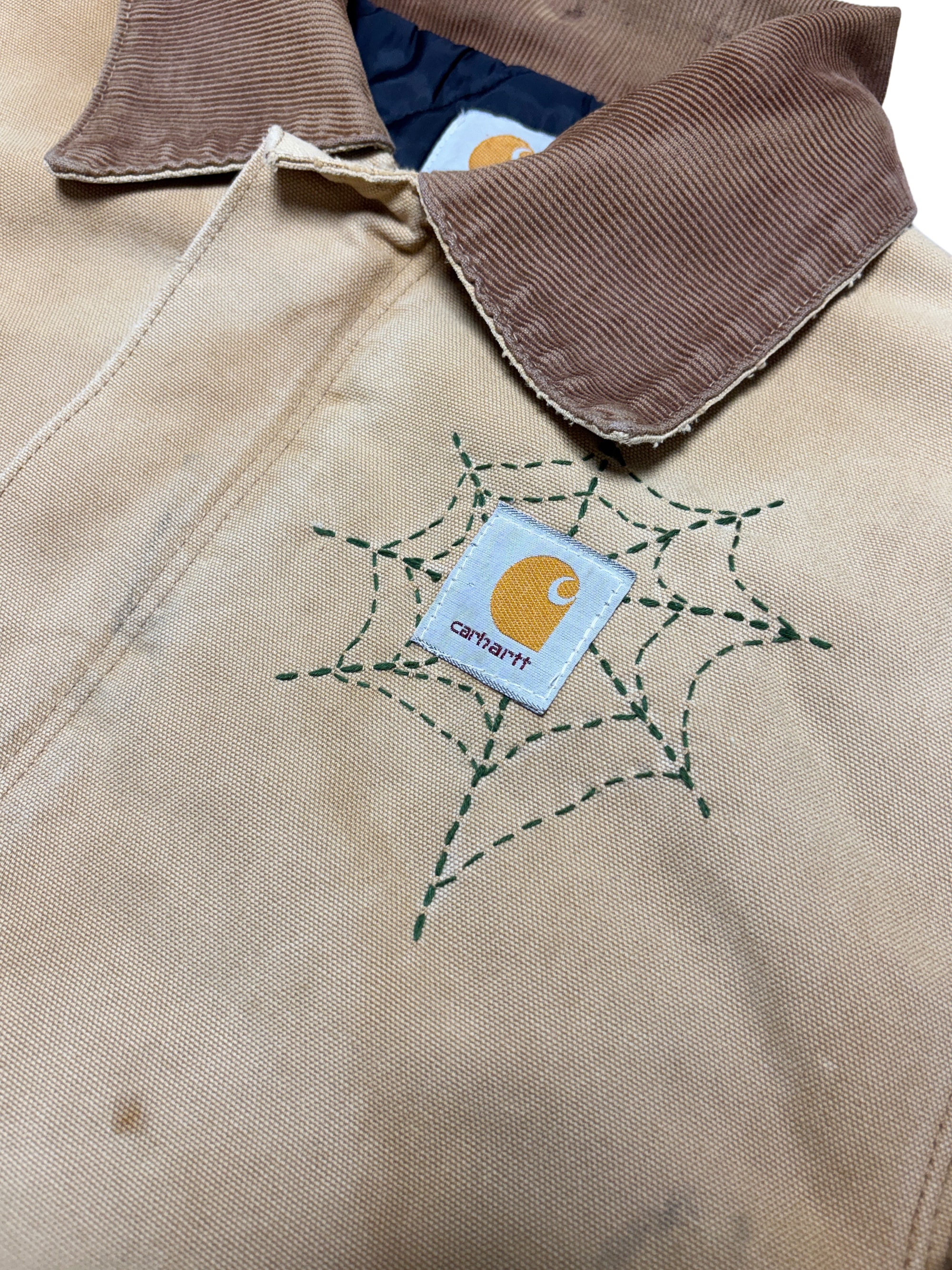 Vtg Carhartt Boro Sashiko Jacket . 003