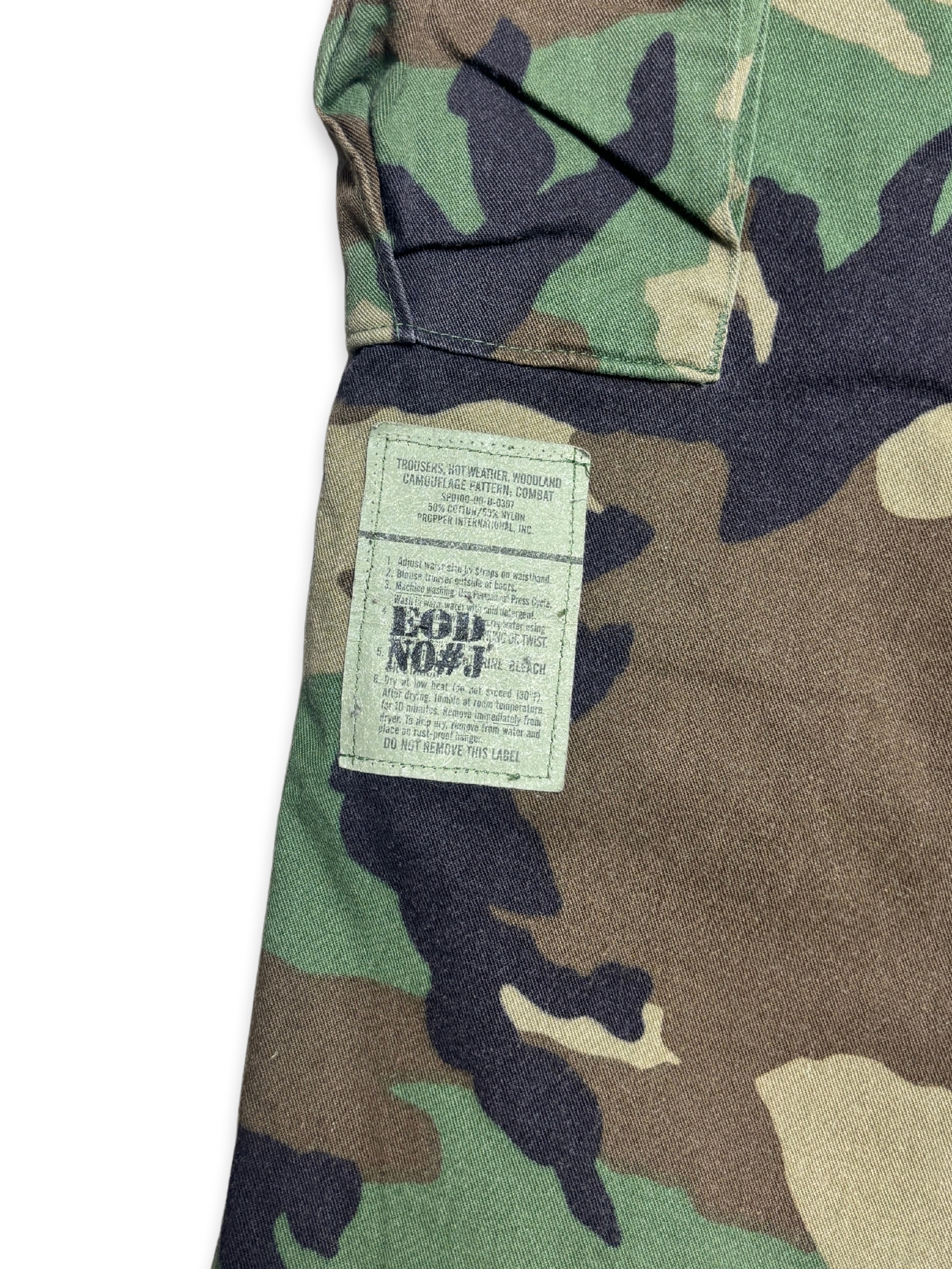 BDU Distressed Boro Sashiko Bermuda (M) _ 004