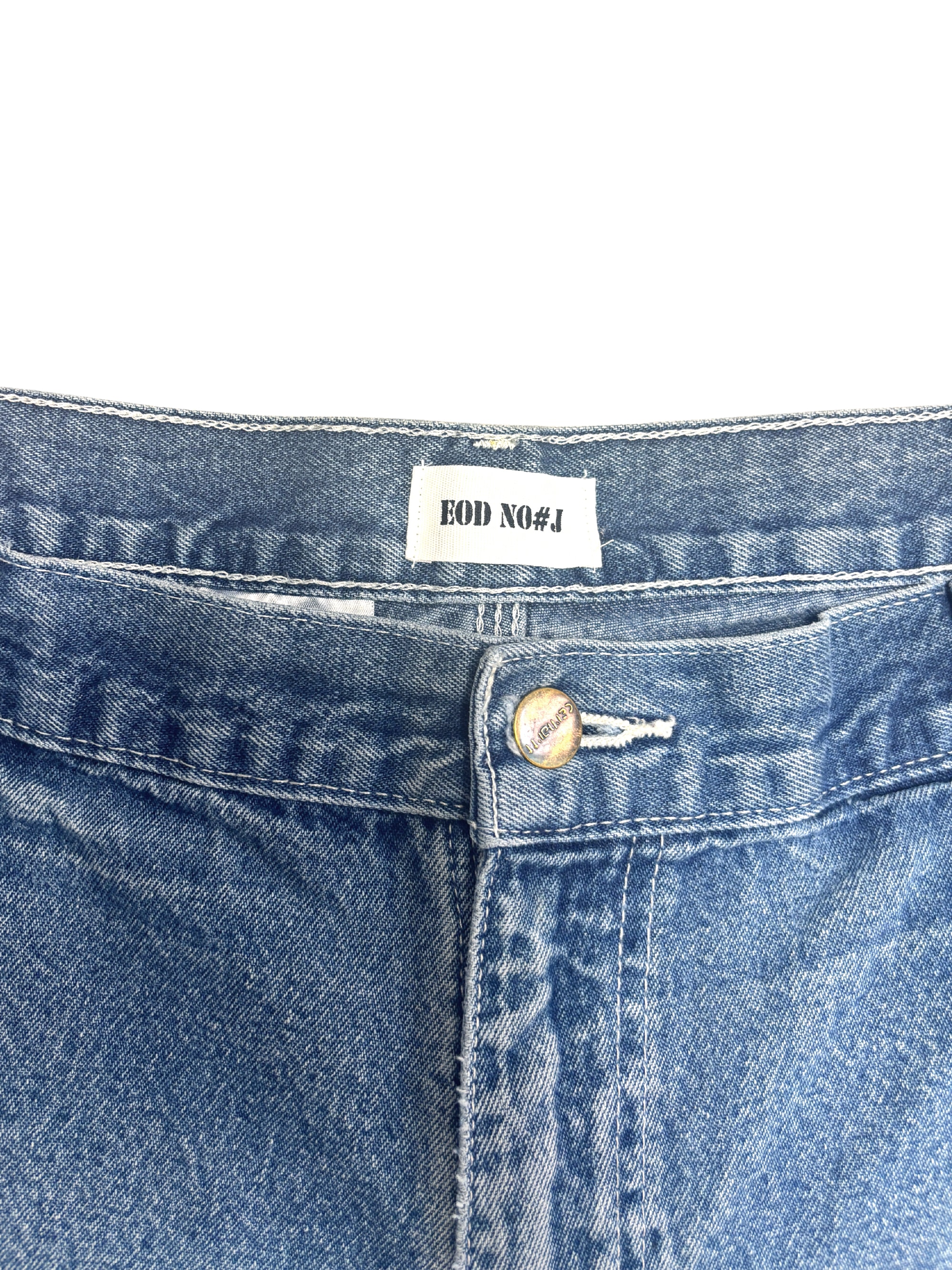 Vtg Carhartt Boro Sashiko Distressed Shorts . 021 (36")