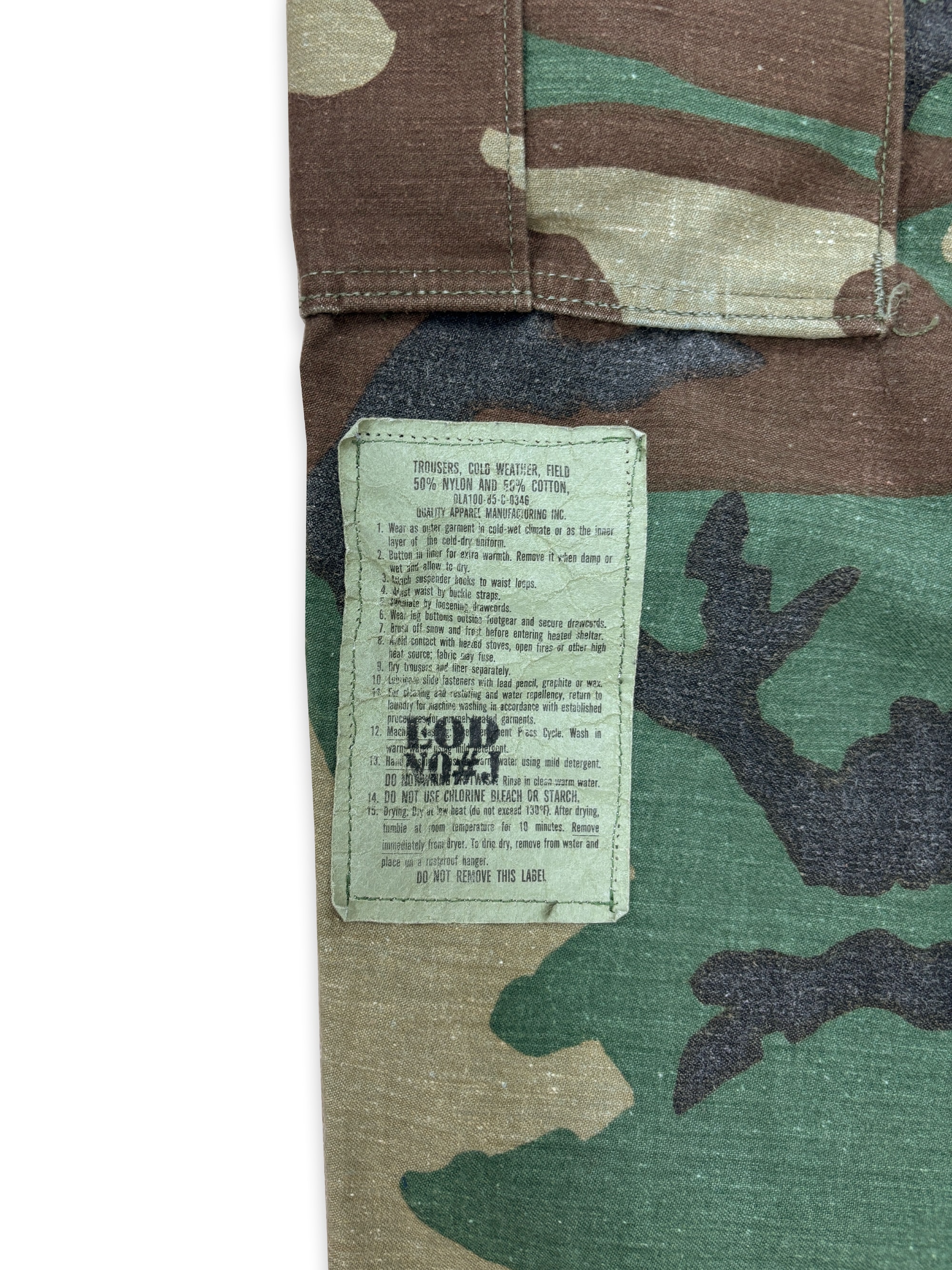 Woodland M65 Og Tag Trousers . 002