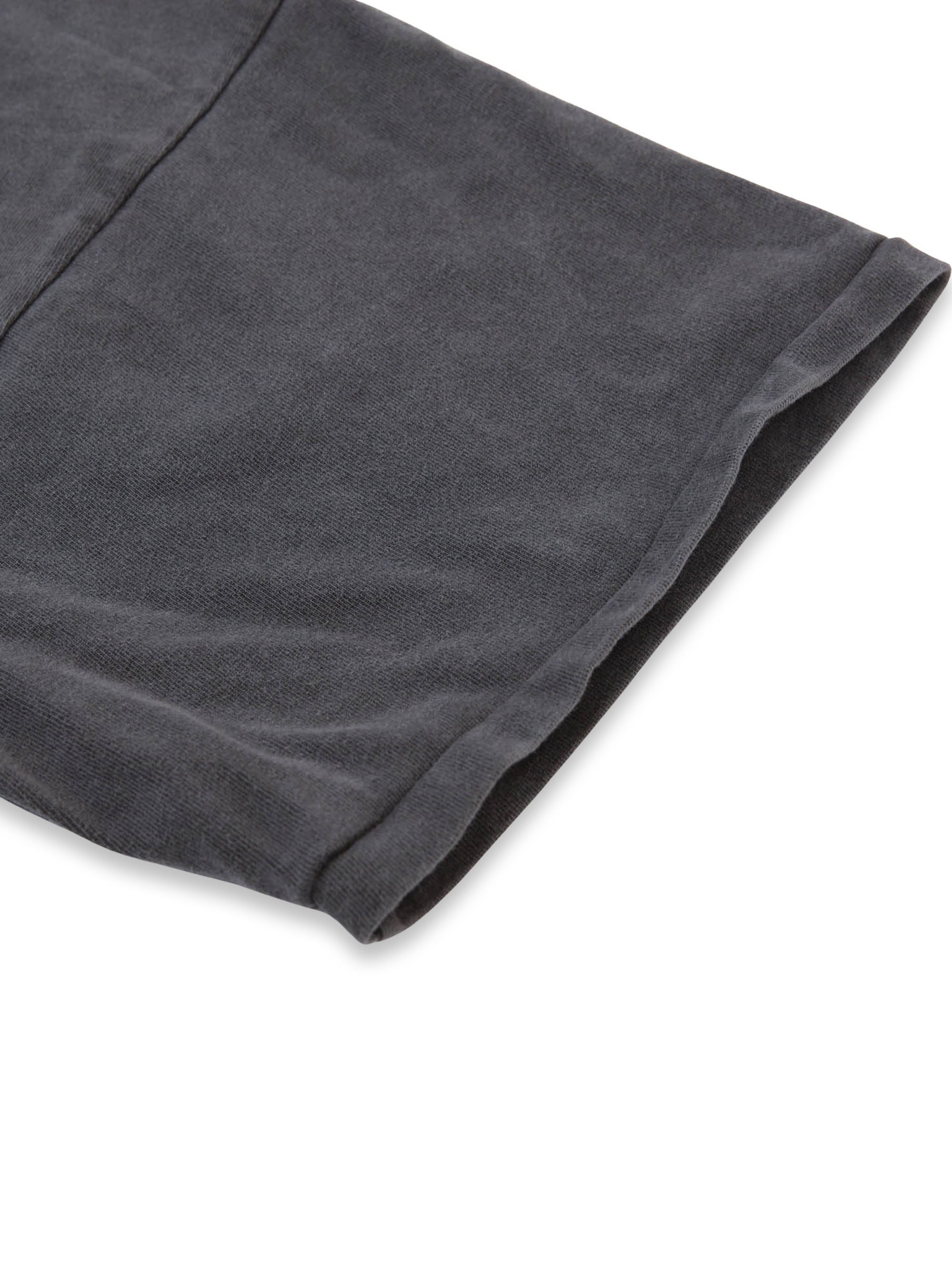 Oversized Heavy rib Tee (Vintage Black)