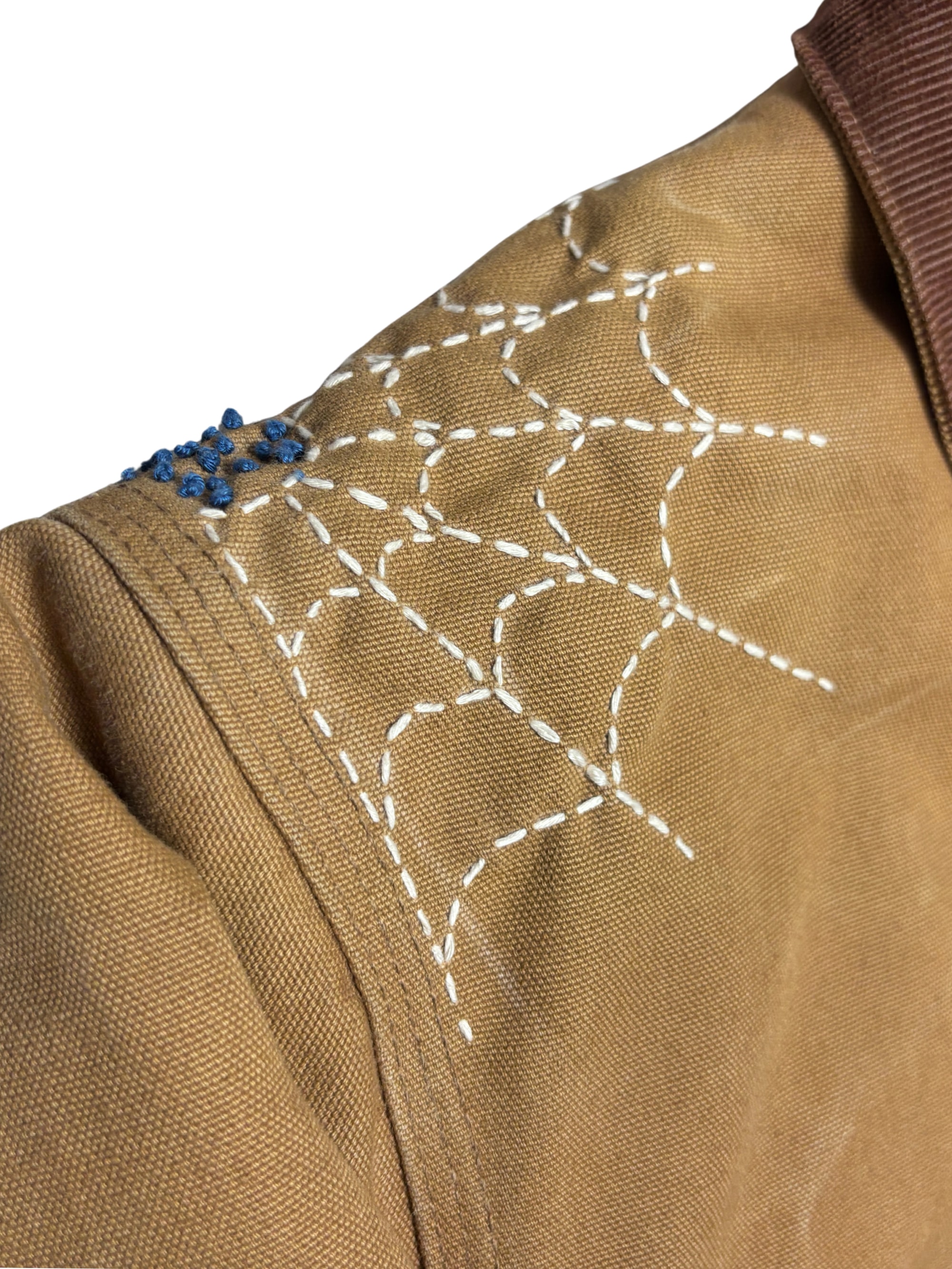 Vtg Carhartt Boro Sashiko Jacket . 002
