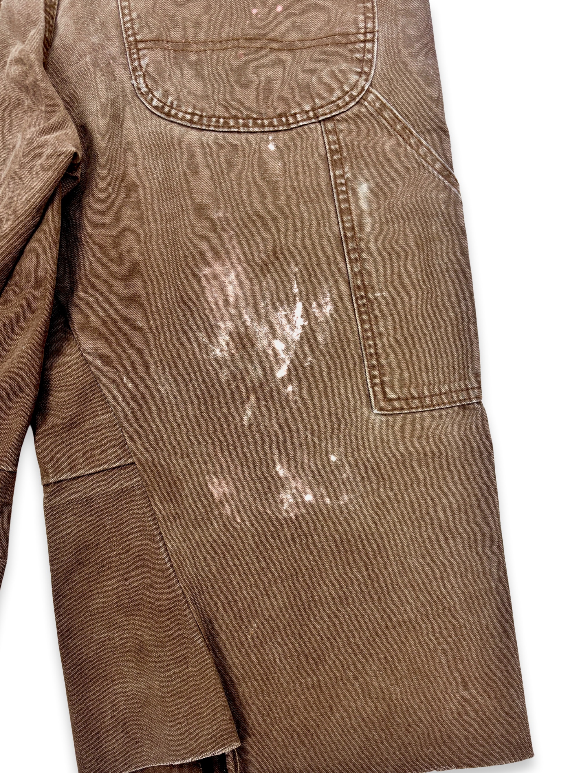 Vtg Dickies Sashiko Distressed Shorts . 001