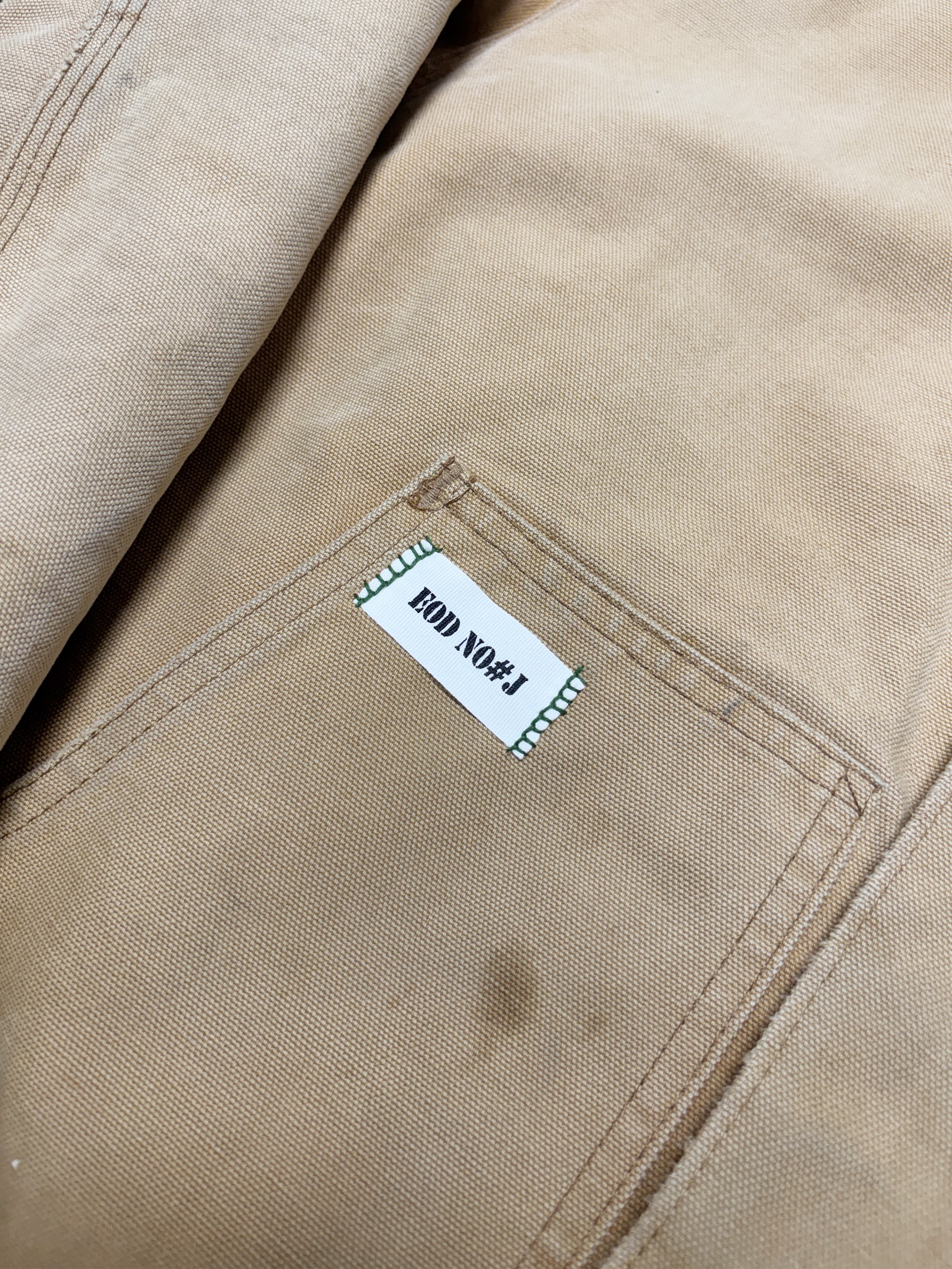 Vtg Carhartt Boro Sashiko Jacket . 003