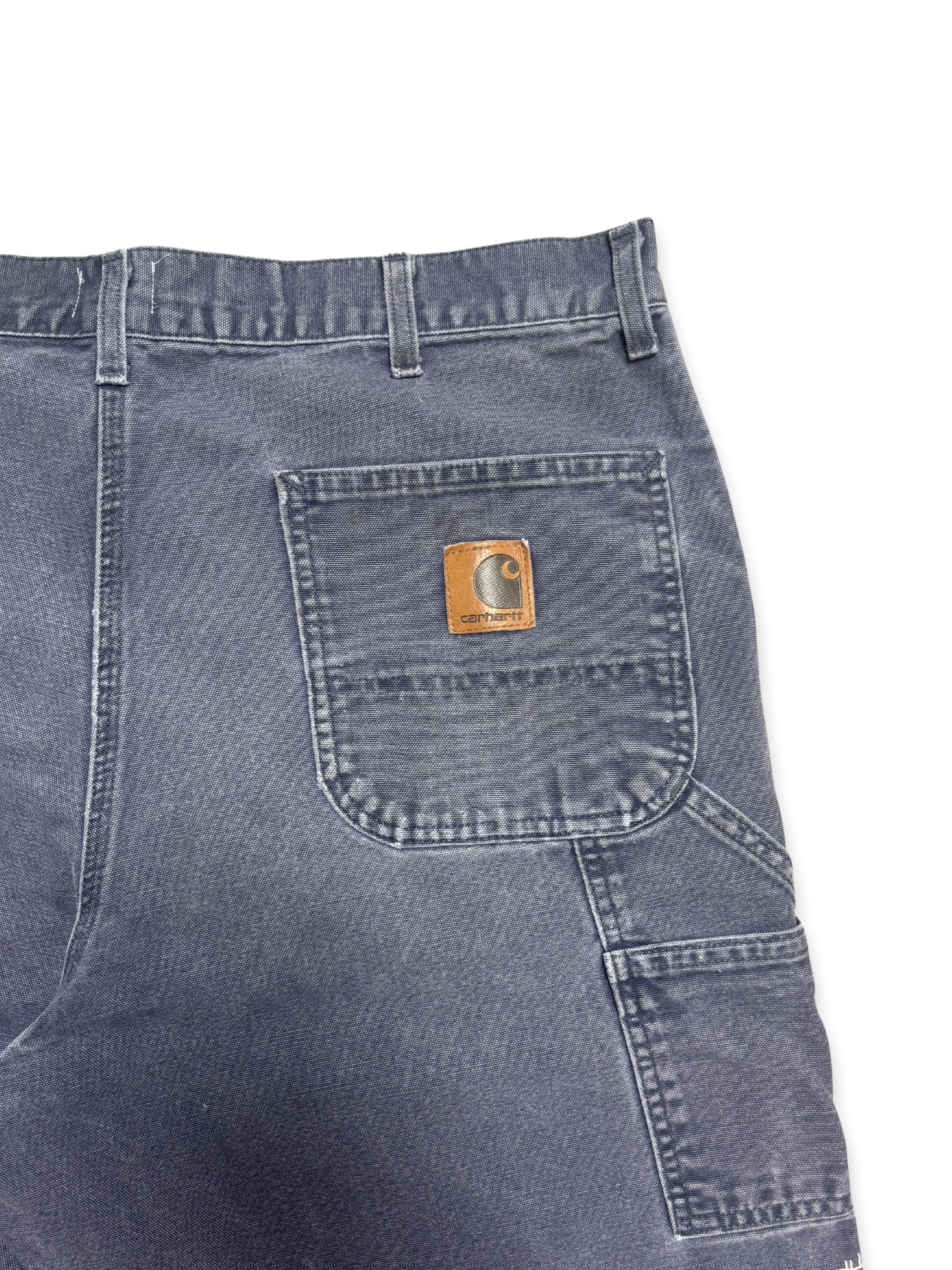 Vtg Carhartt Boro Sashiko Distressed Shorts . 027 (40")