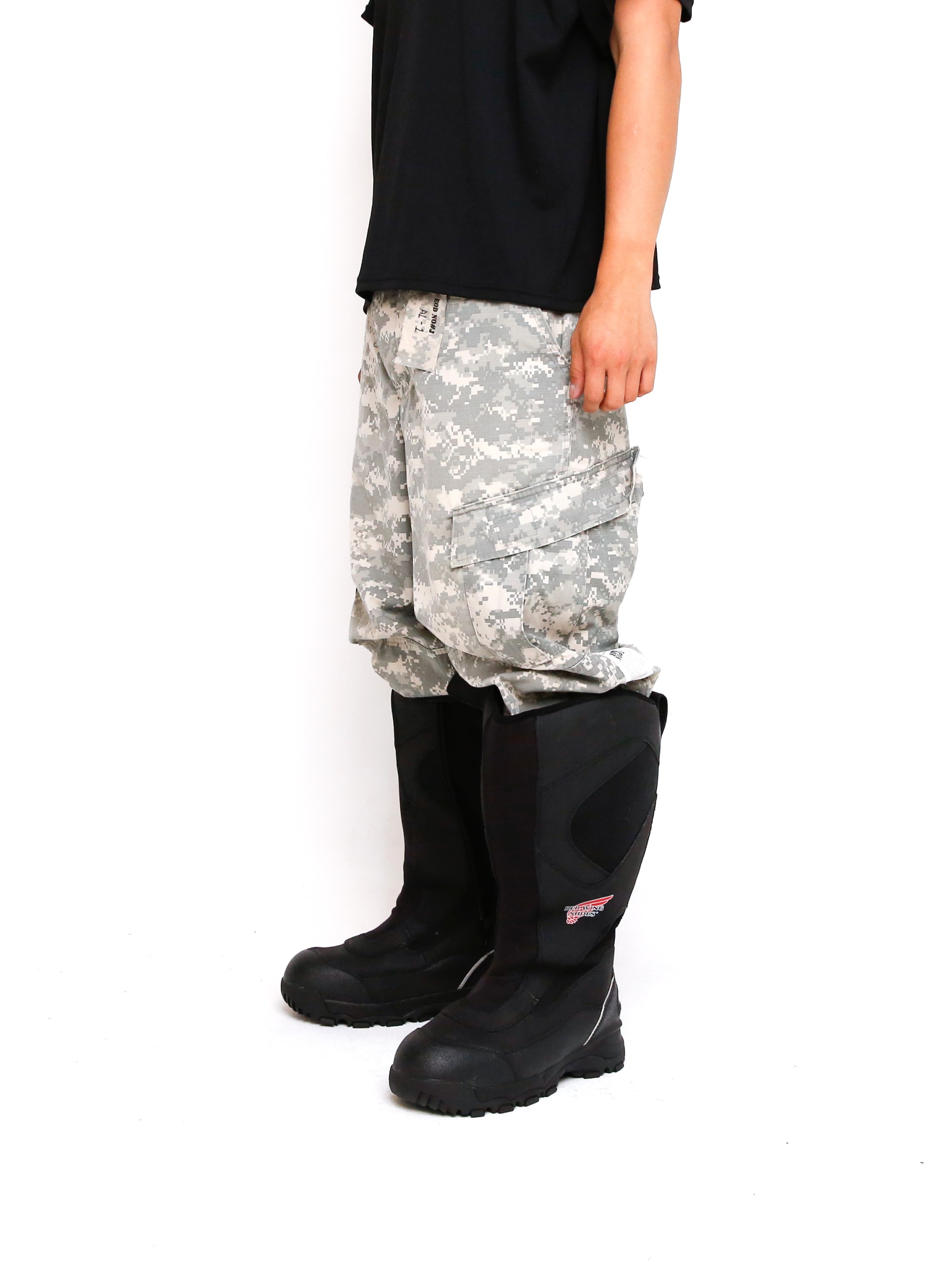 ACU Camo BDU Wide Flare Pants