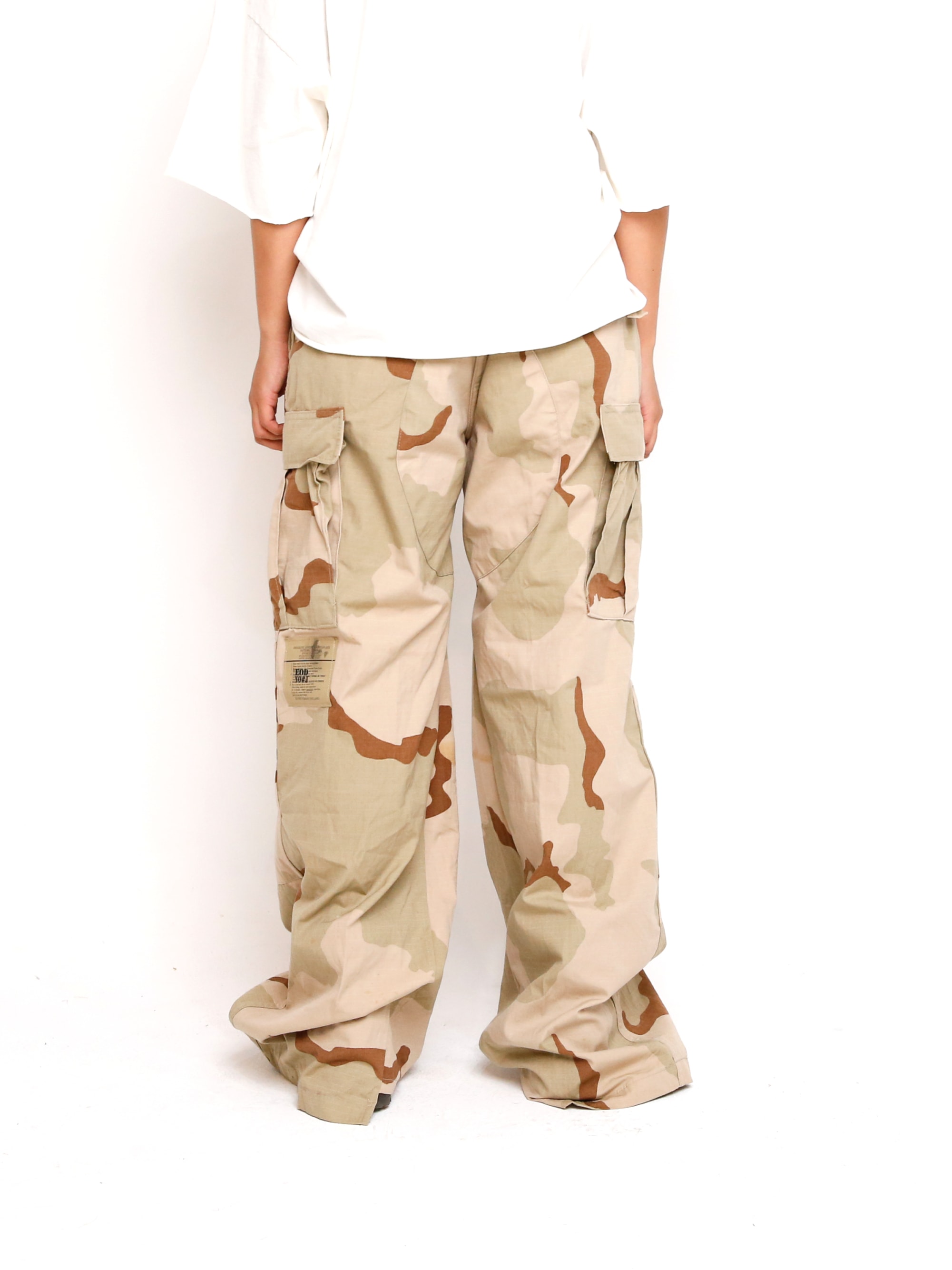 Desert Camo BDU Wide Flare Pants