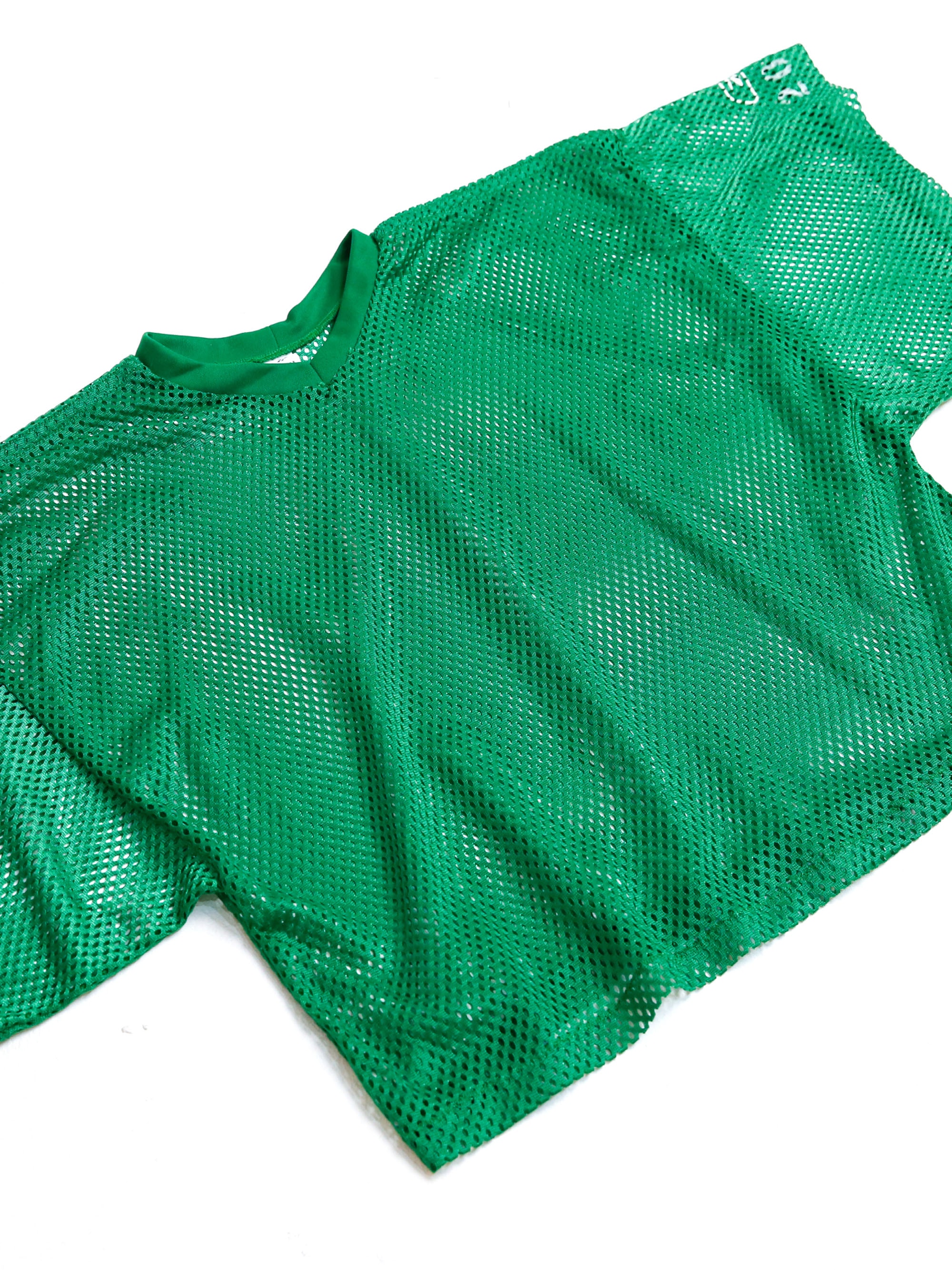 Cropped Mesh Jersey