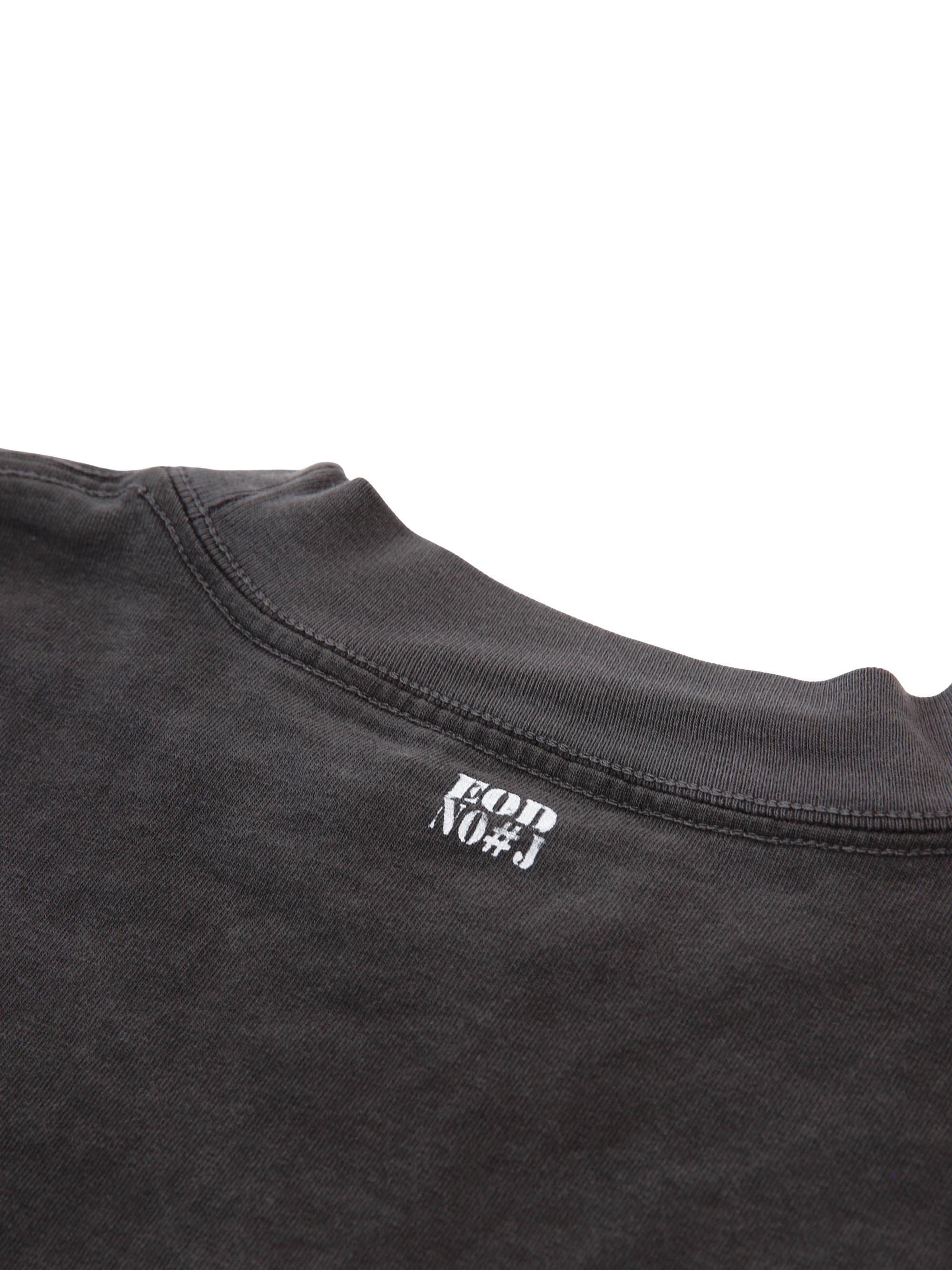 Washed Heavy Cropped Tee (White)