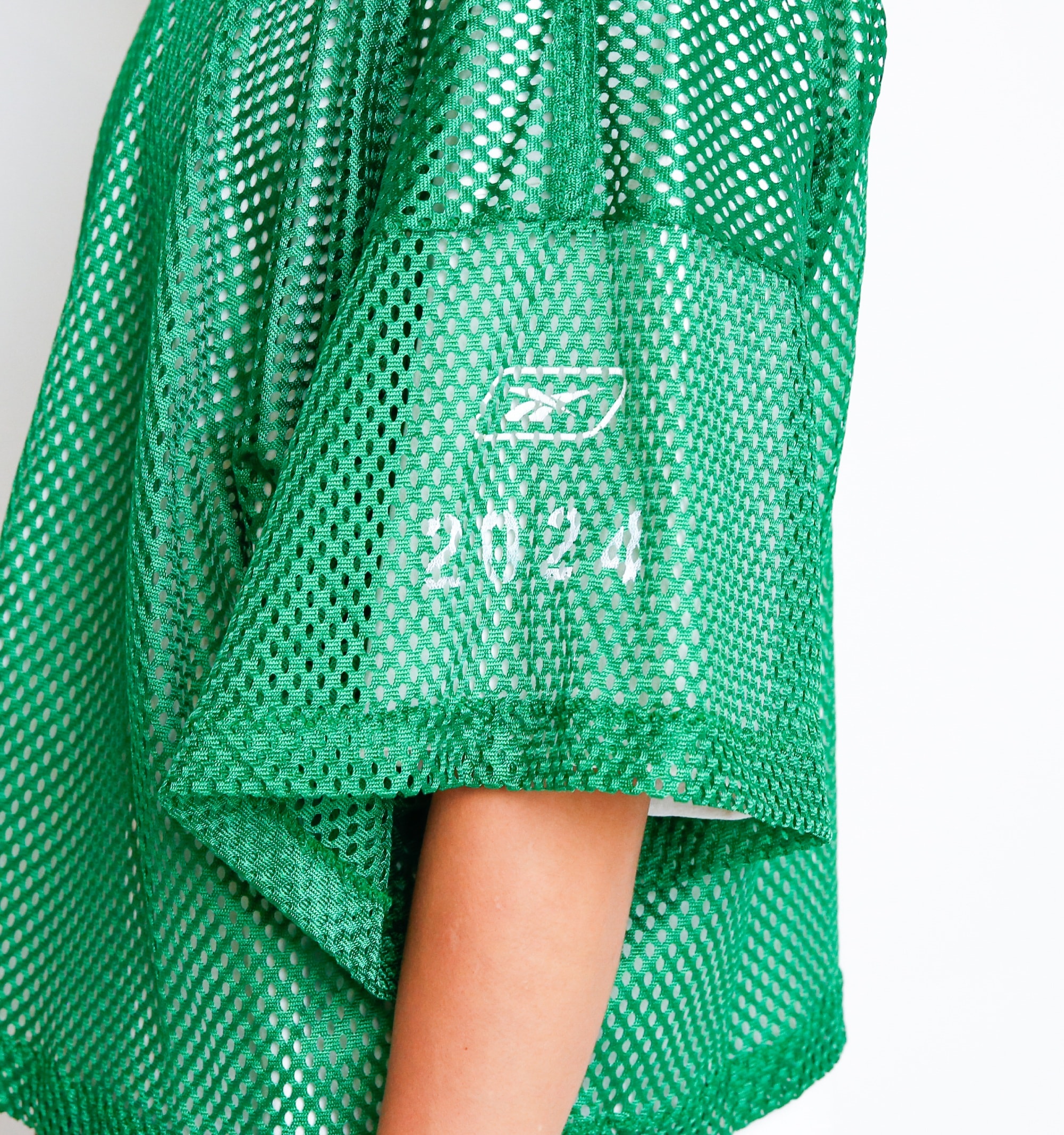 Cropped Mesh Jersey