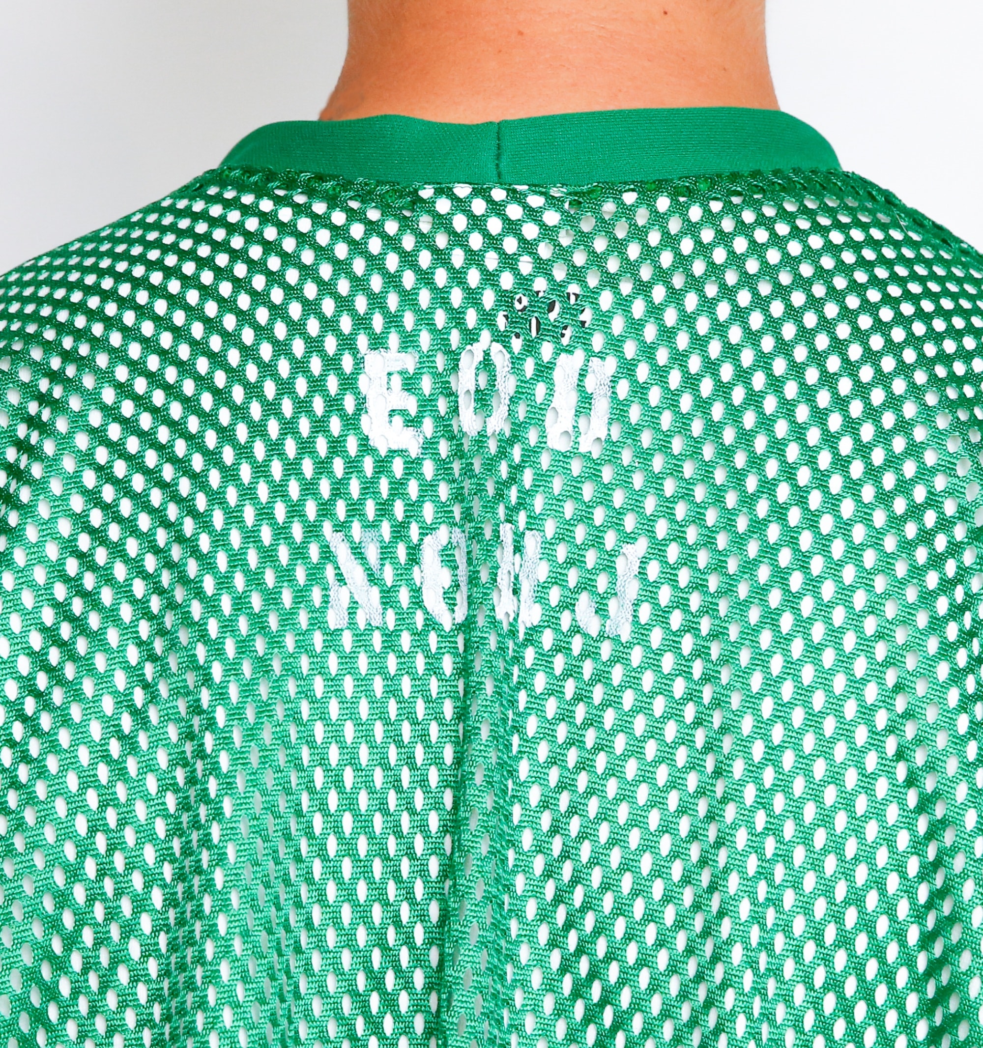 Cropped Mesh Jersey