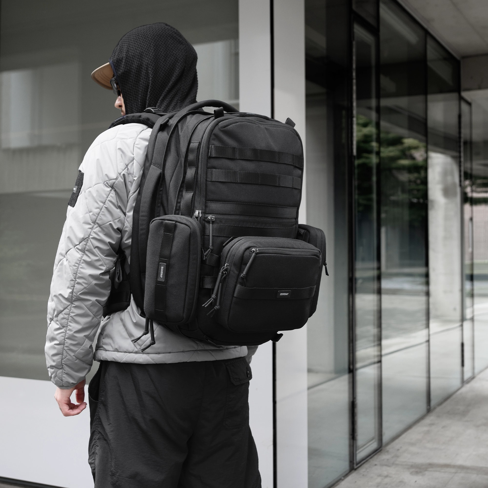 캐리패널 파우치 1000D Cordura® BK