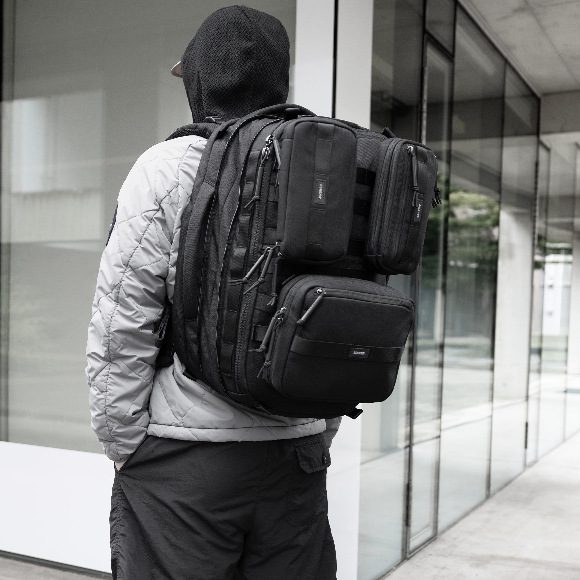 캐리패널 파우치 1000D Cordura® BK