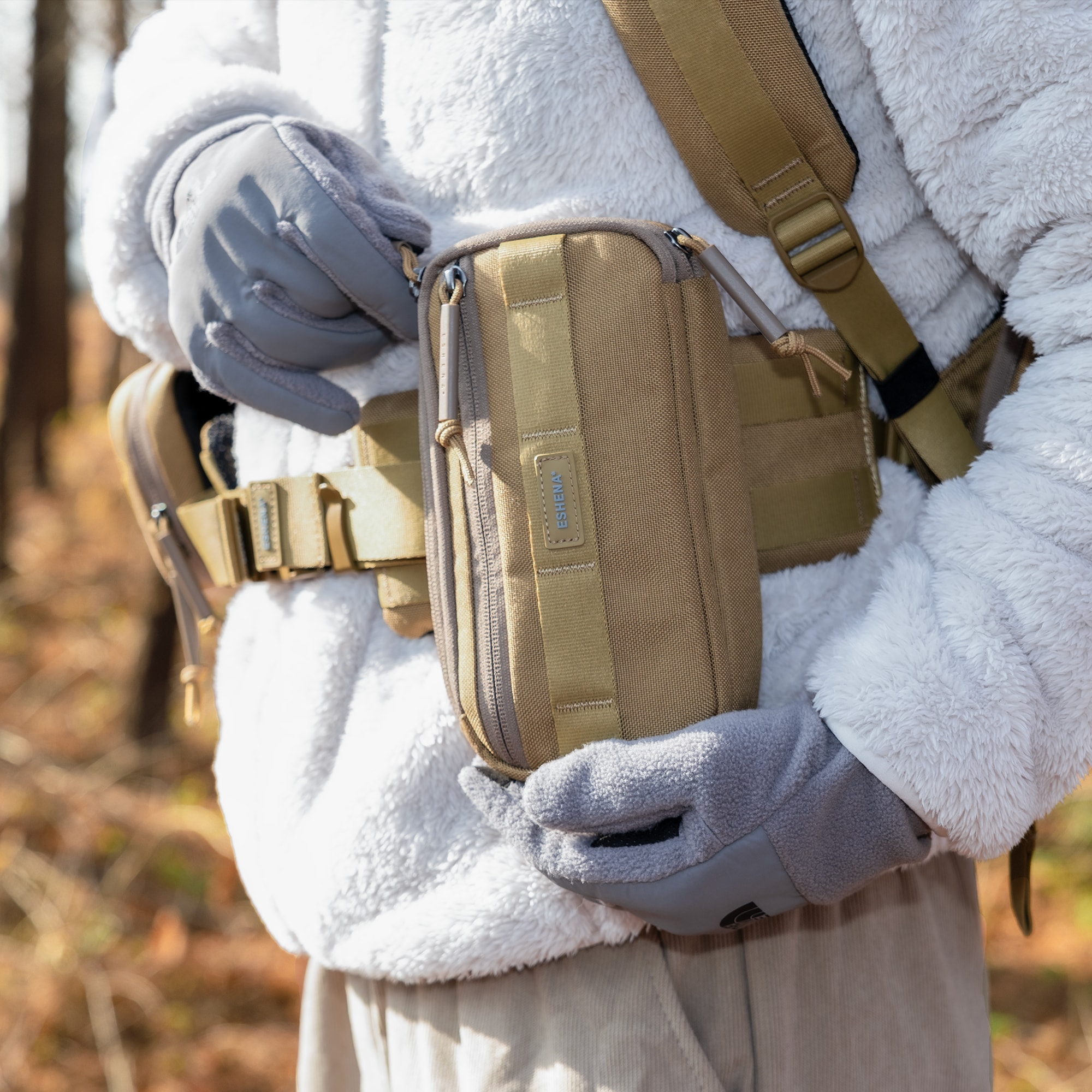 스냅집 파우치 1000D Cordura® CB