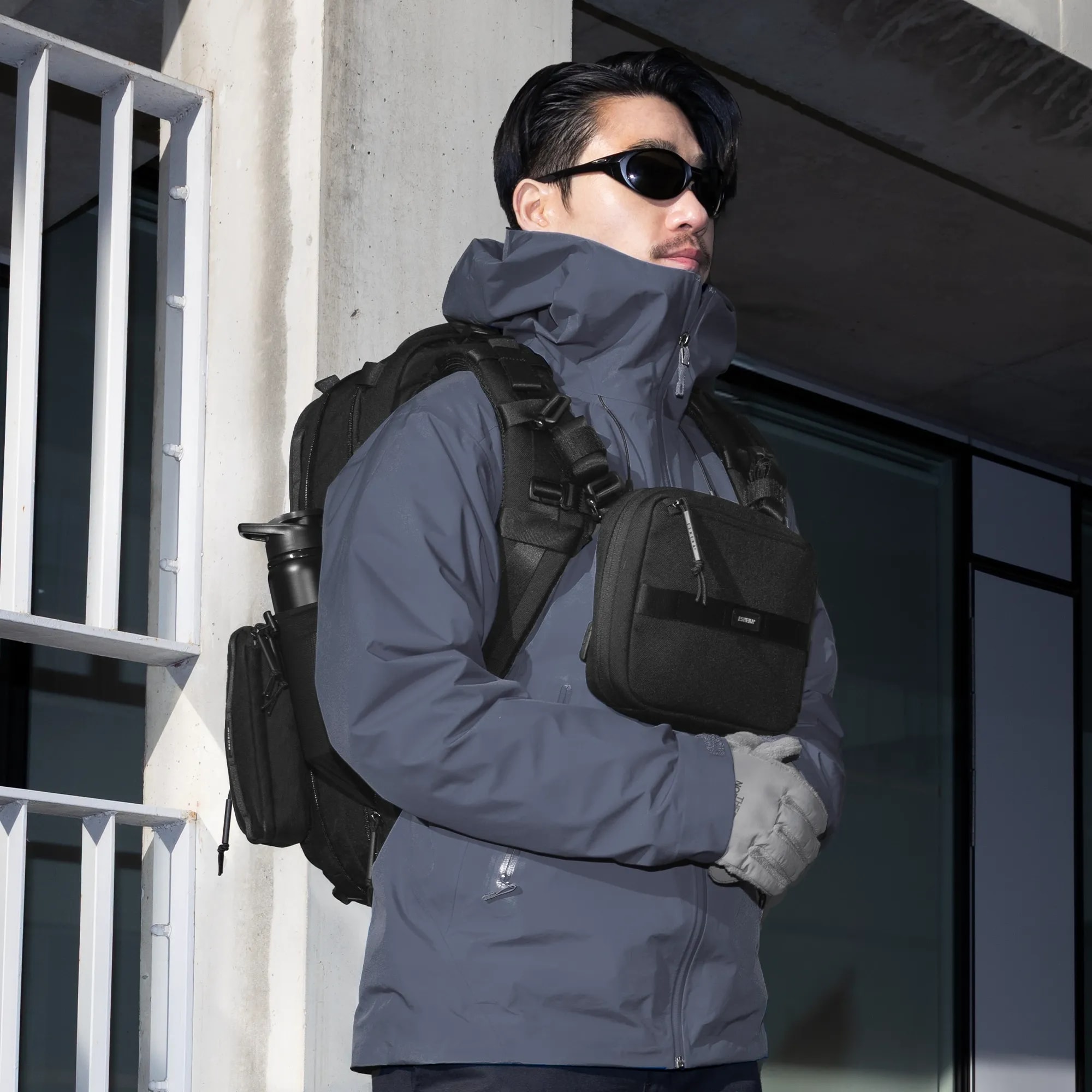캐리패널 파우치 1000D Cordura® BK