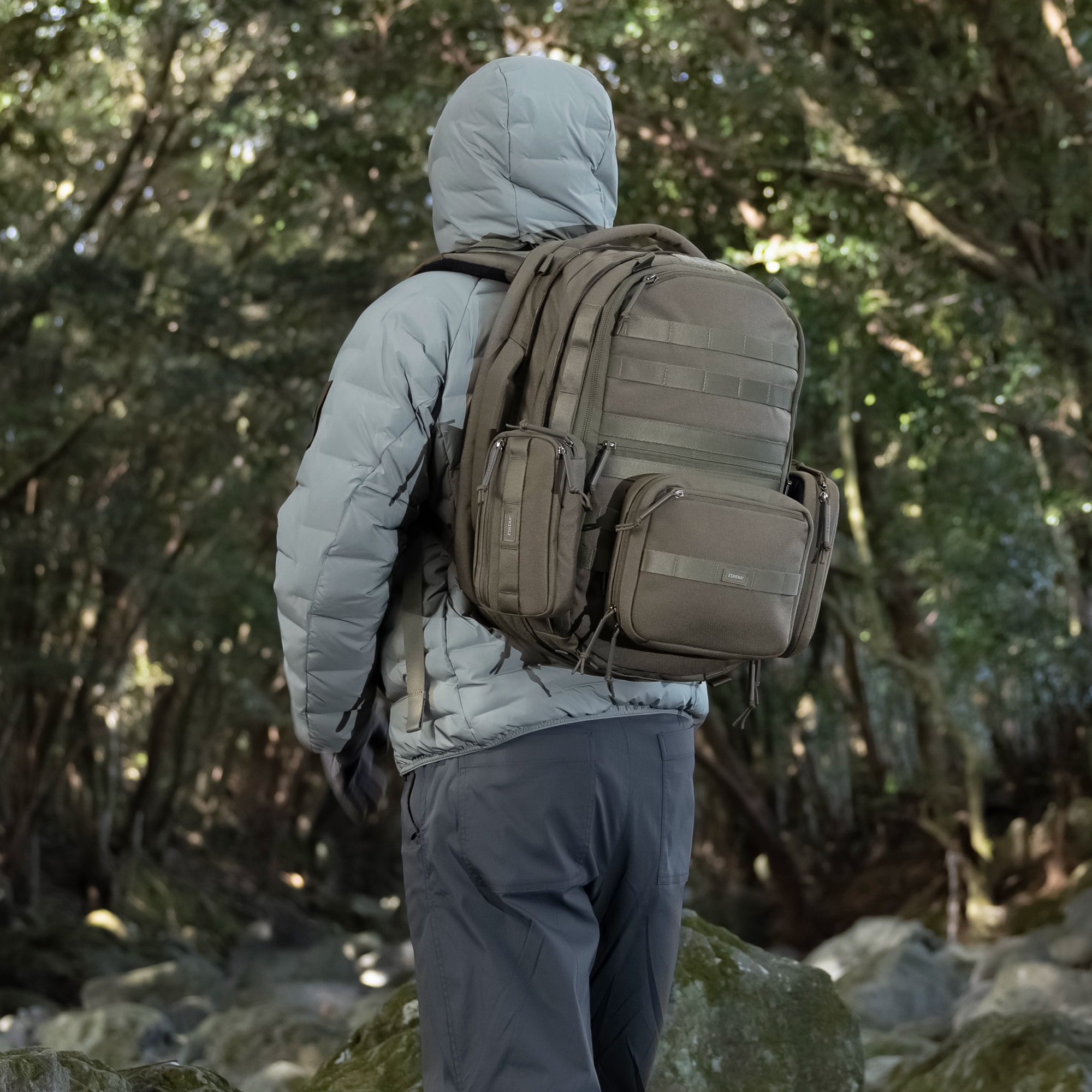 스냅집 파우치 1000D Cordura® RG