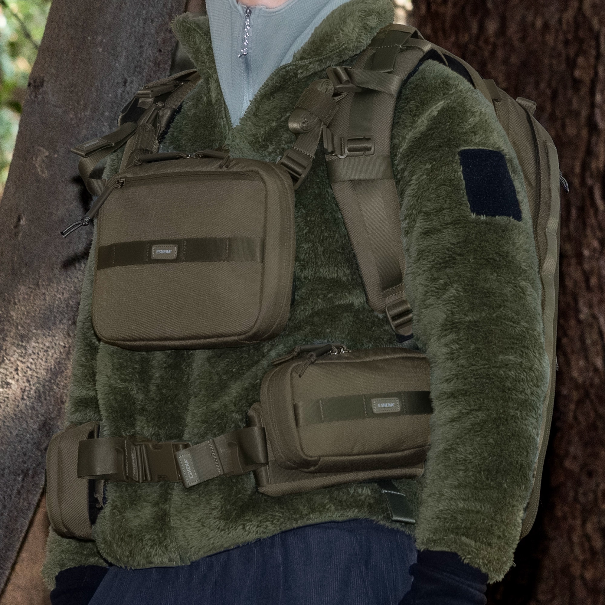 스냅집 파우치 1000D Cordura® RG