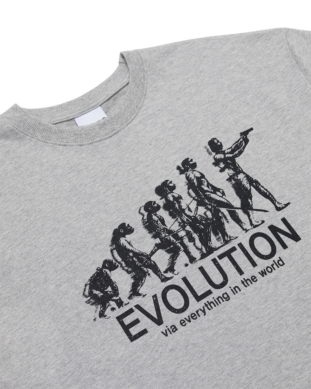 EVOLUTION T-SHIRT MELANGE GREY