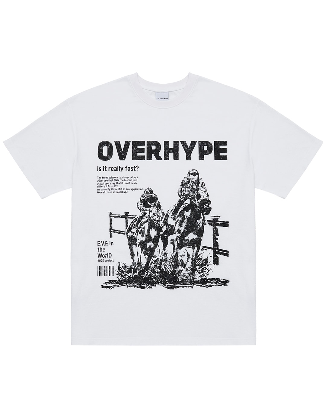 OVERHYPE T-SHIRT WHITE