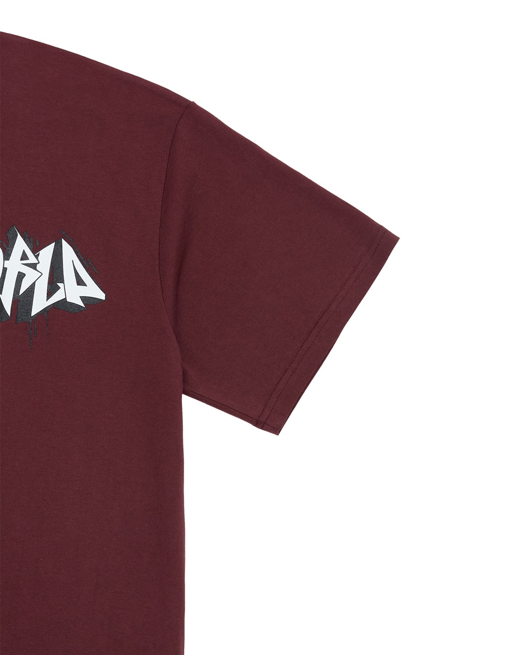 DEFY-GRAFF T-SHIRT BURGUNDY