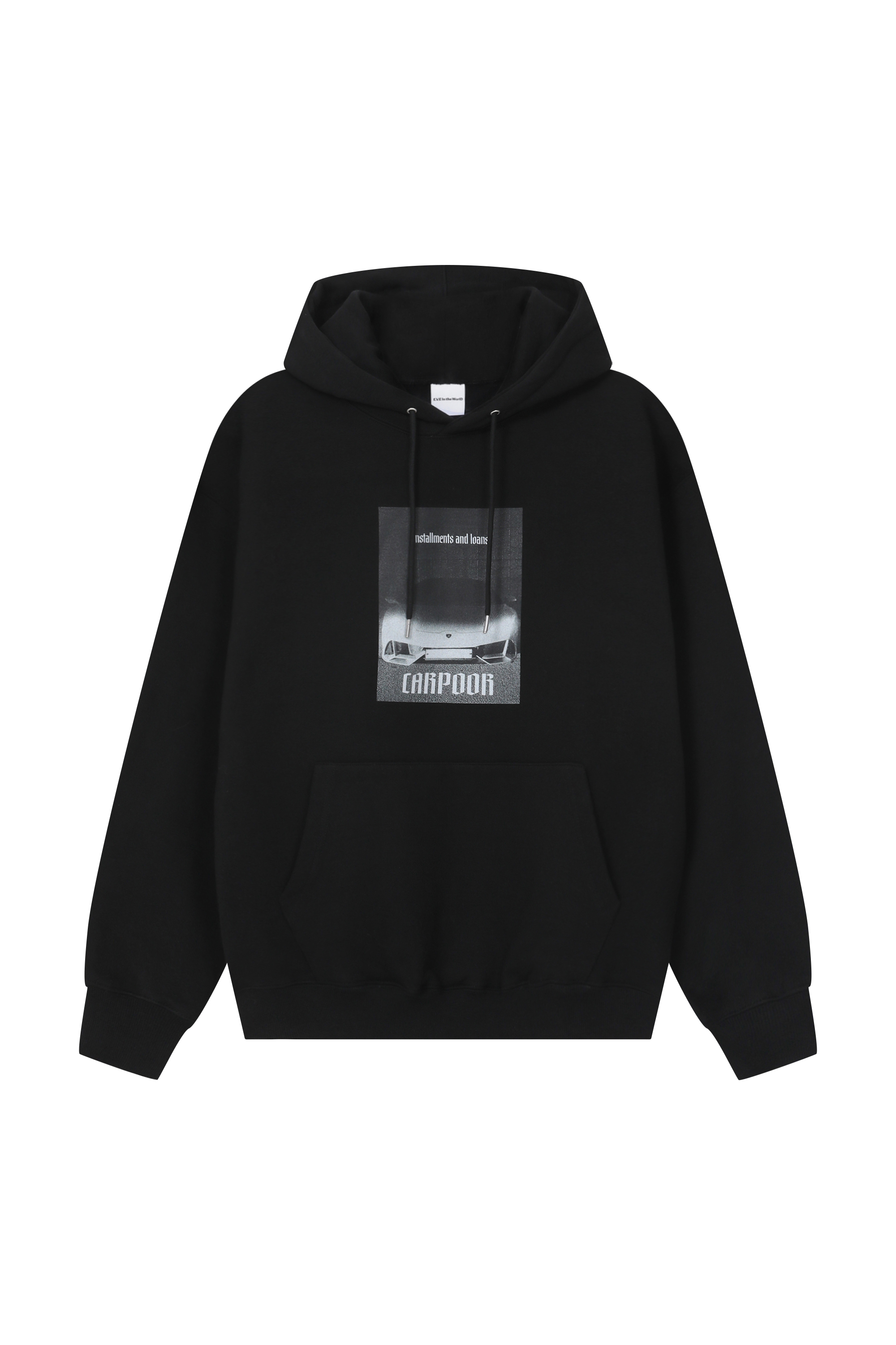 CARPOOR HOODIE BLACK