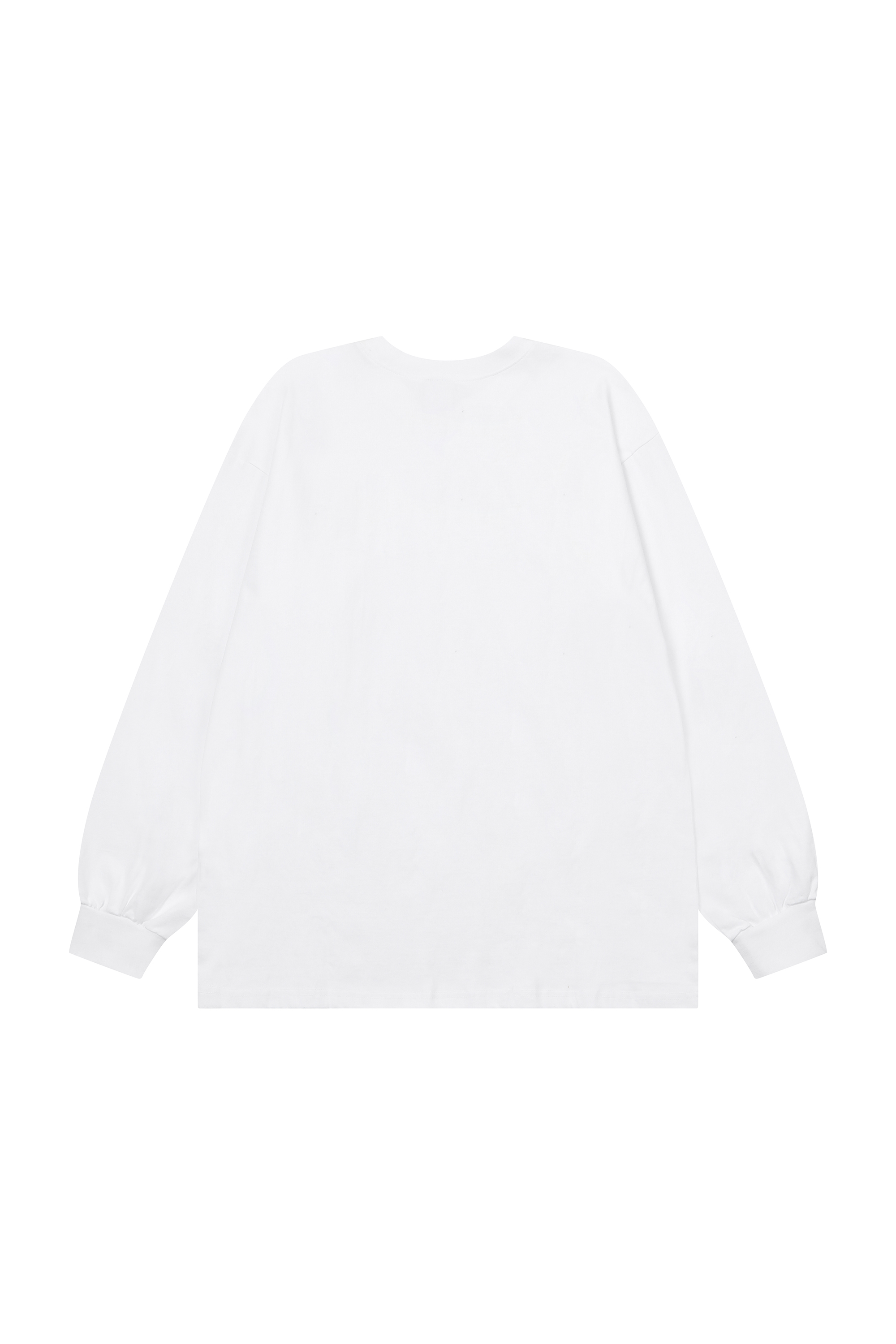 TAGLINE LONGSLEEVE WHITE