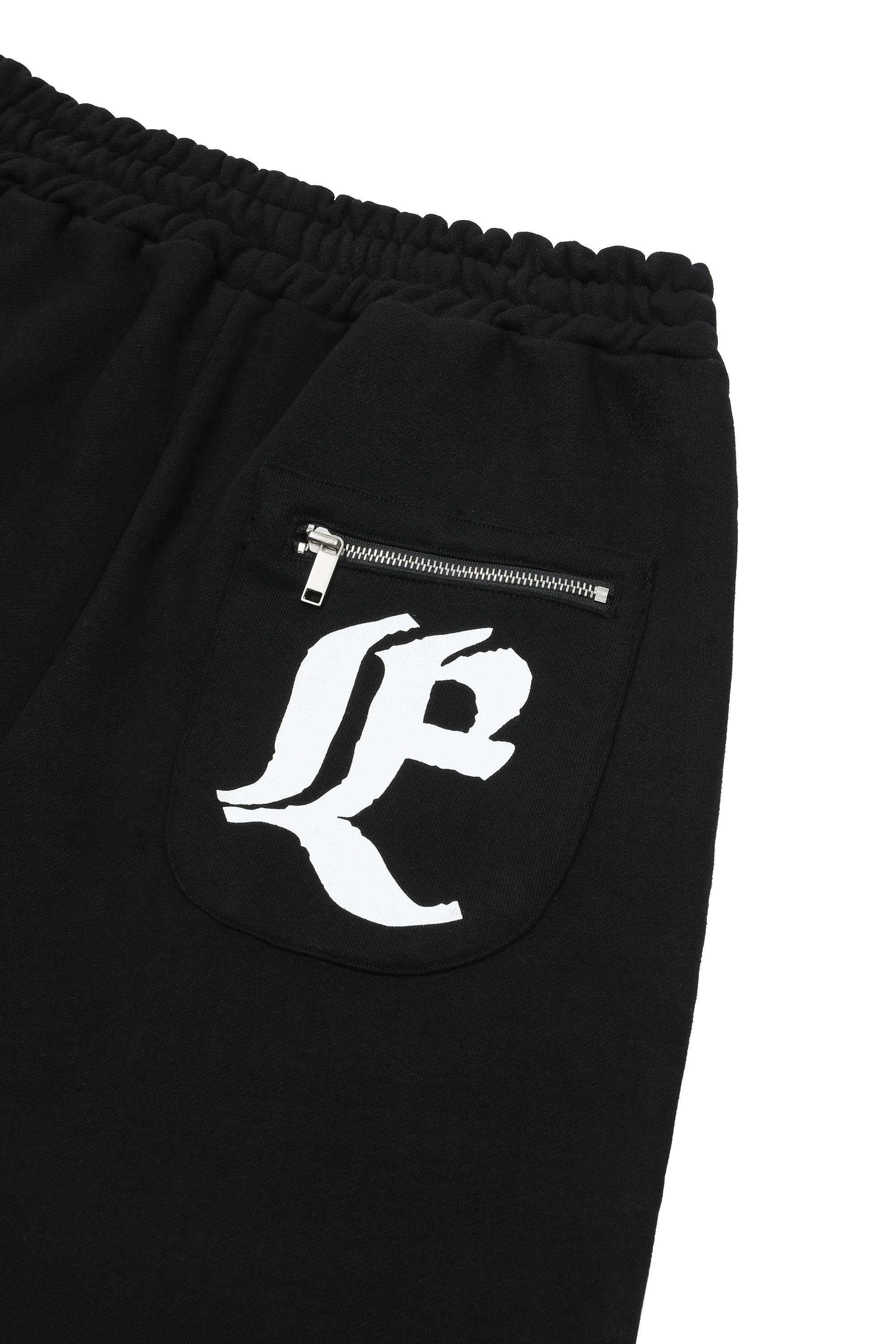 TRIPLE ZIP SWEATPANTS BLACK