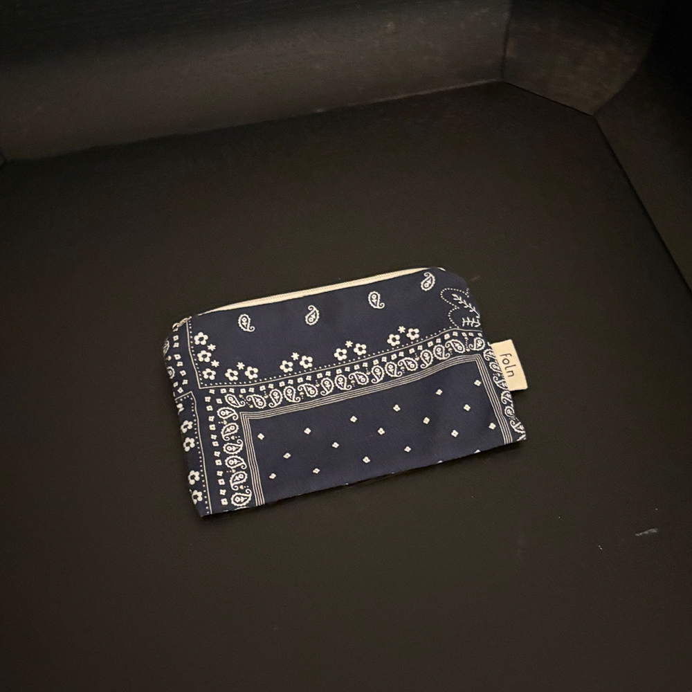 paisley pouch