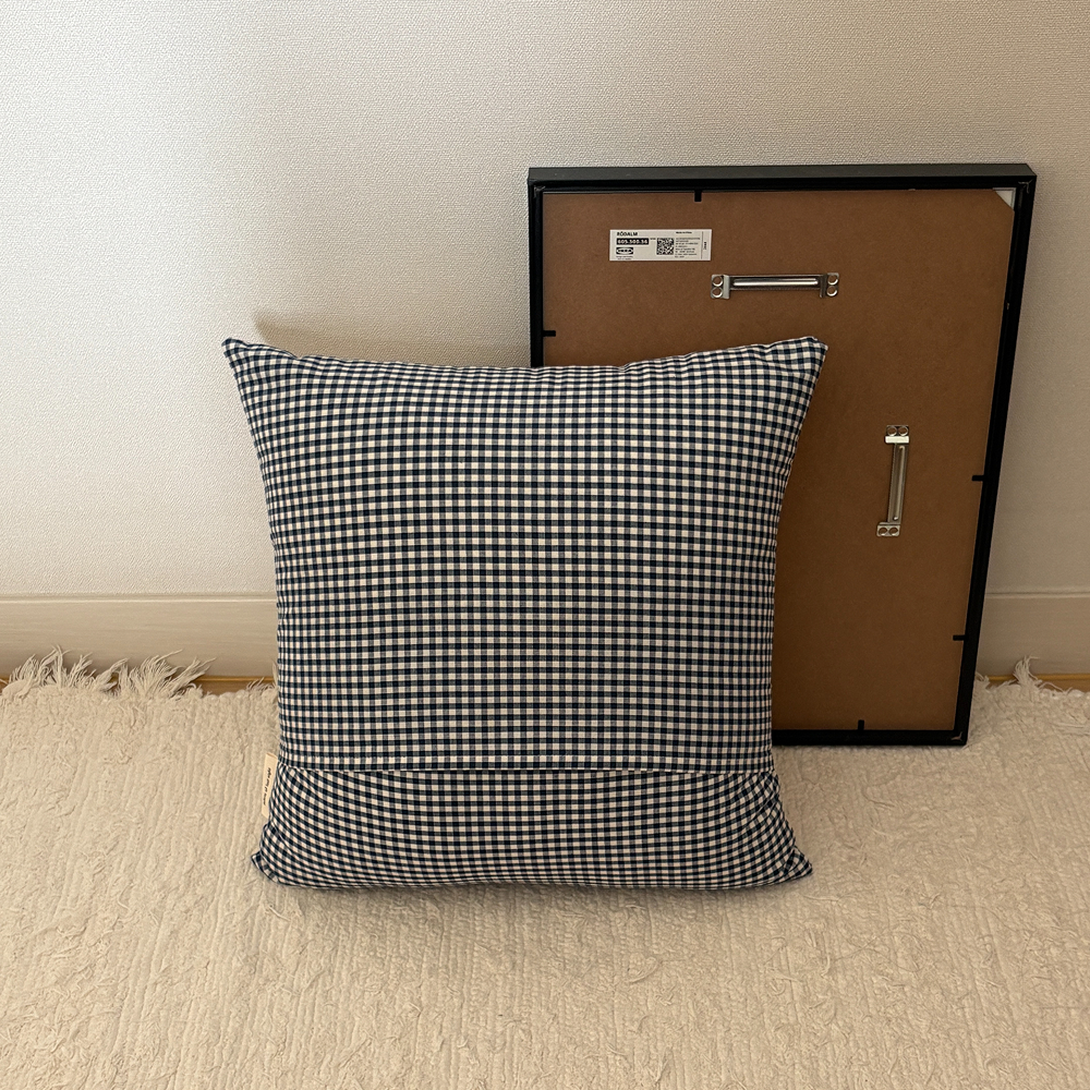 snug patchwork cushion cover