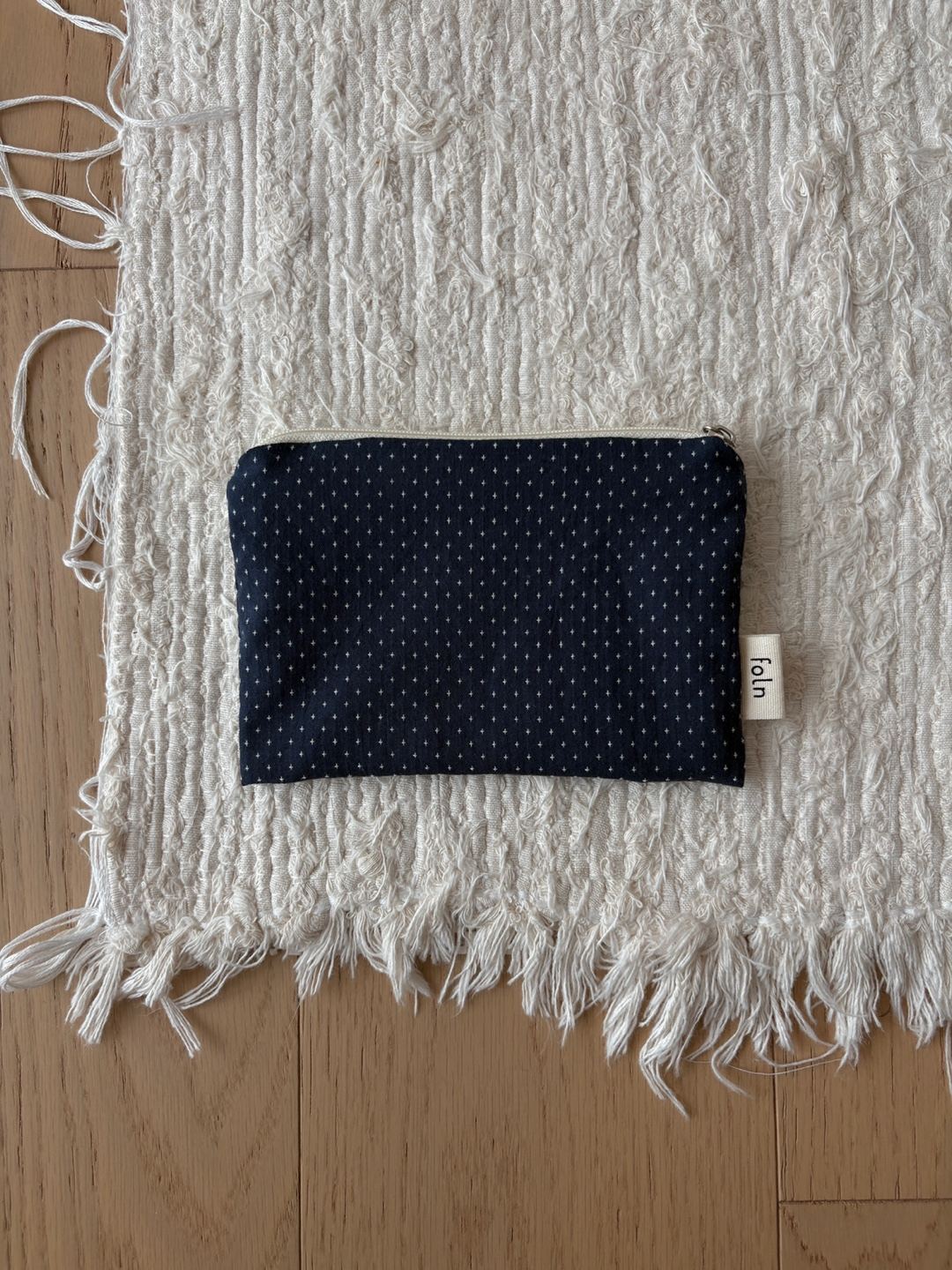 midnight pouch / indigo