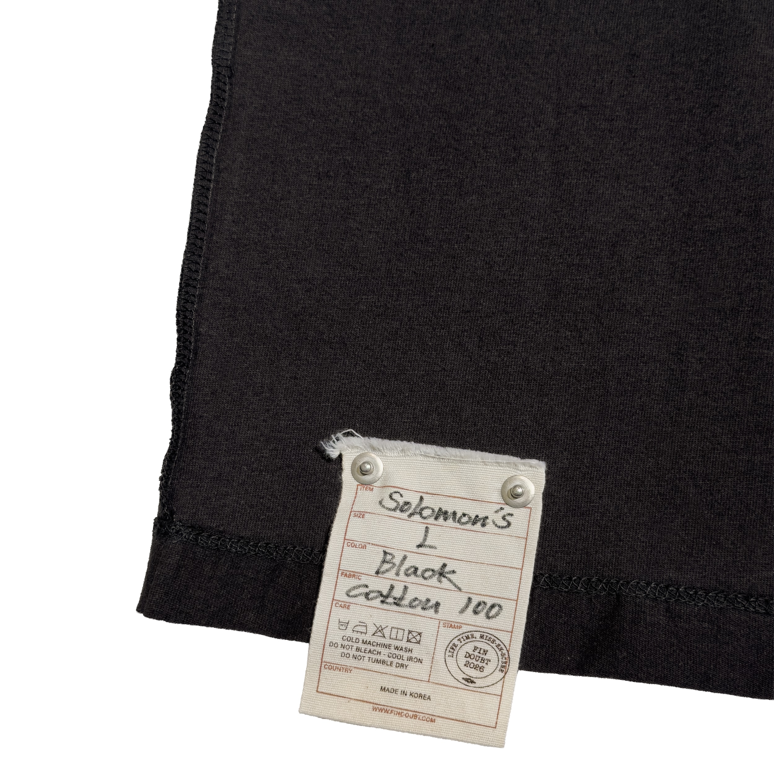 Solomon's graphic (black)
