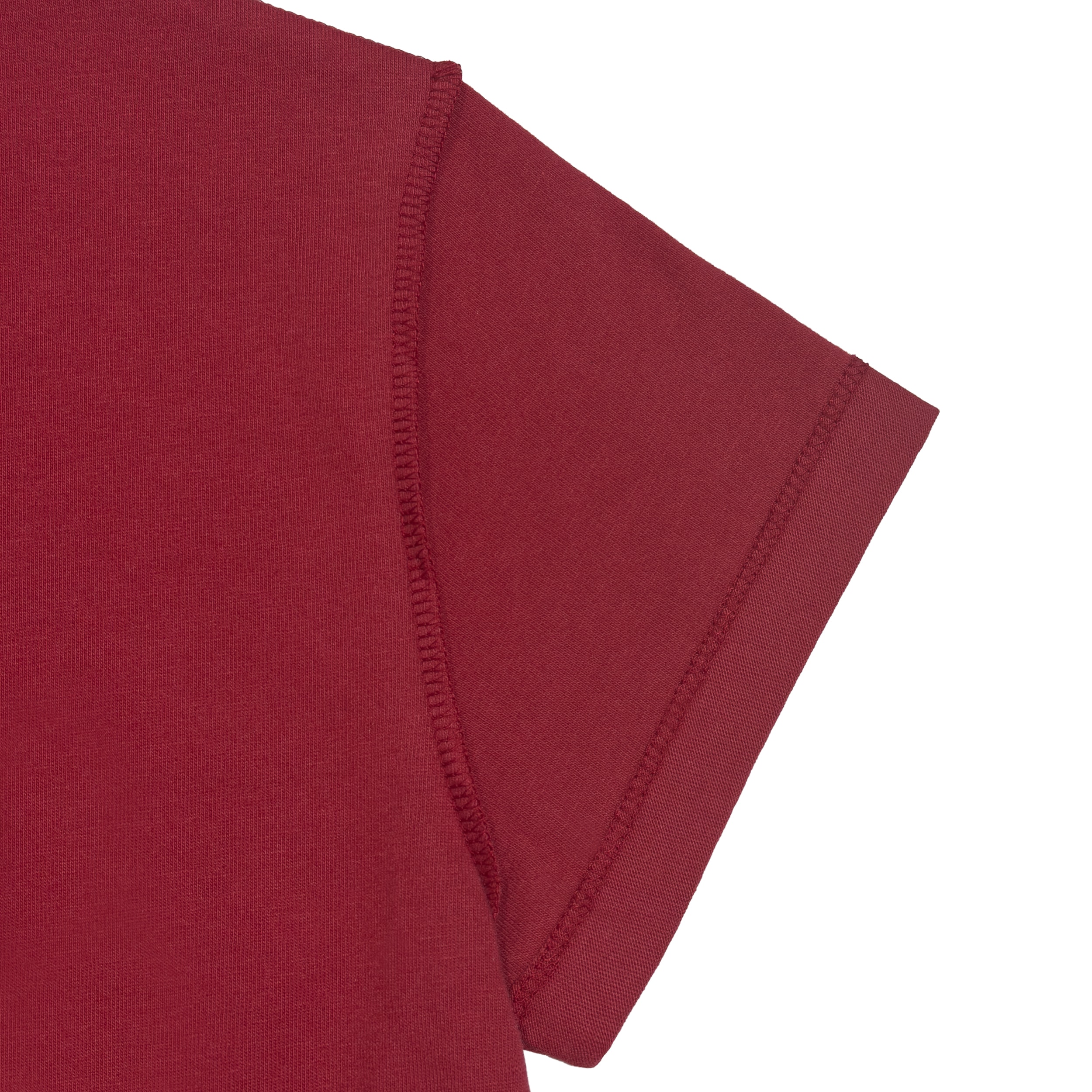 Signature overlock (pompeian red)