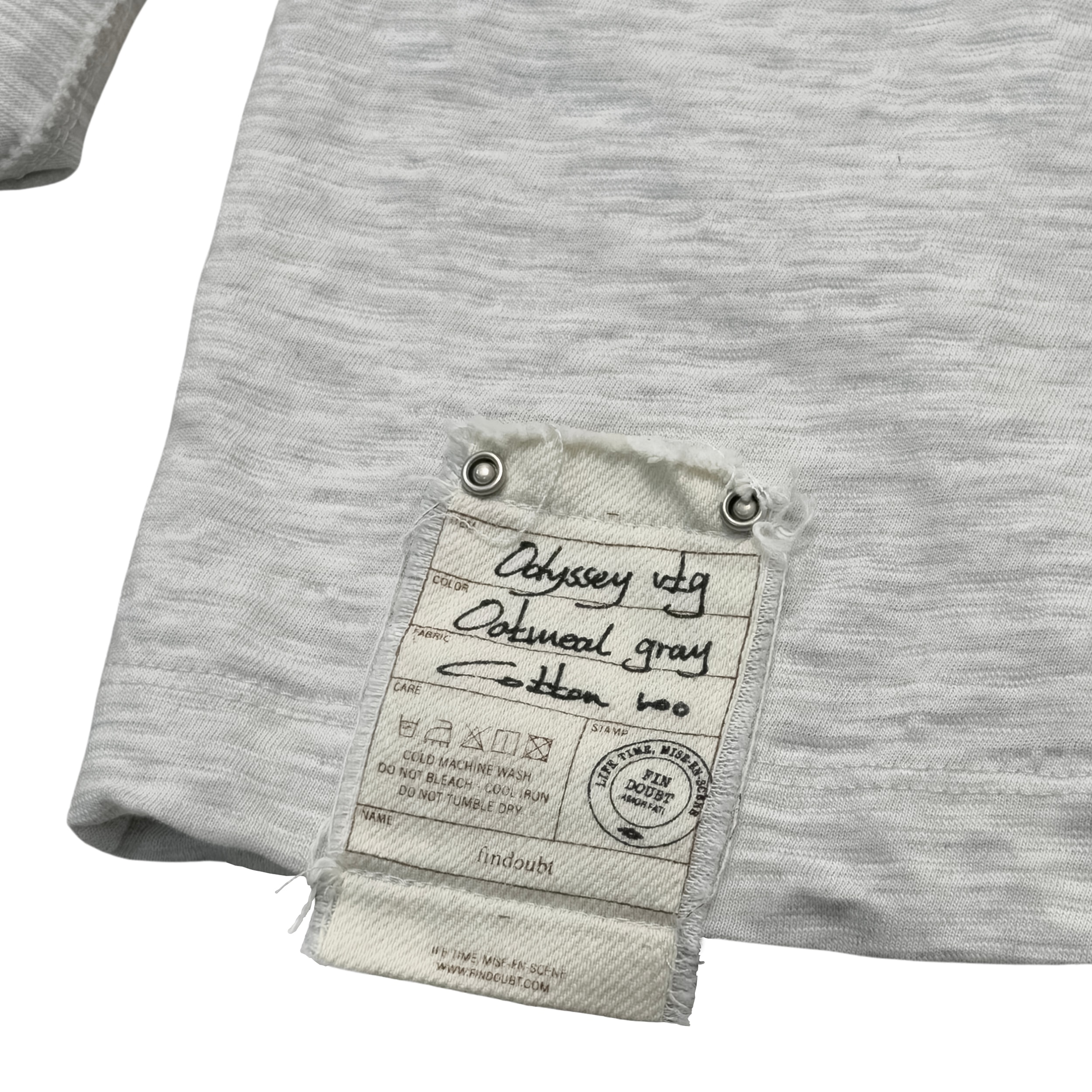 Odyssey VTG longsleeve (oatmeal gray)