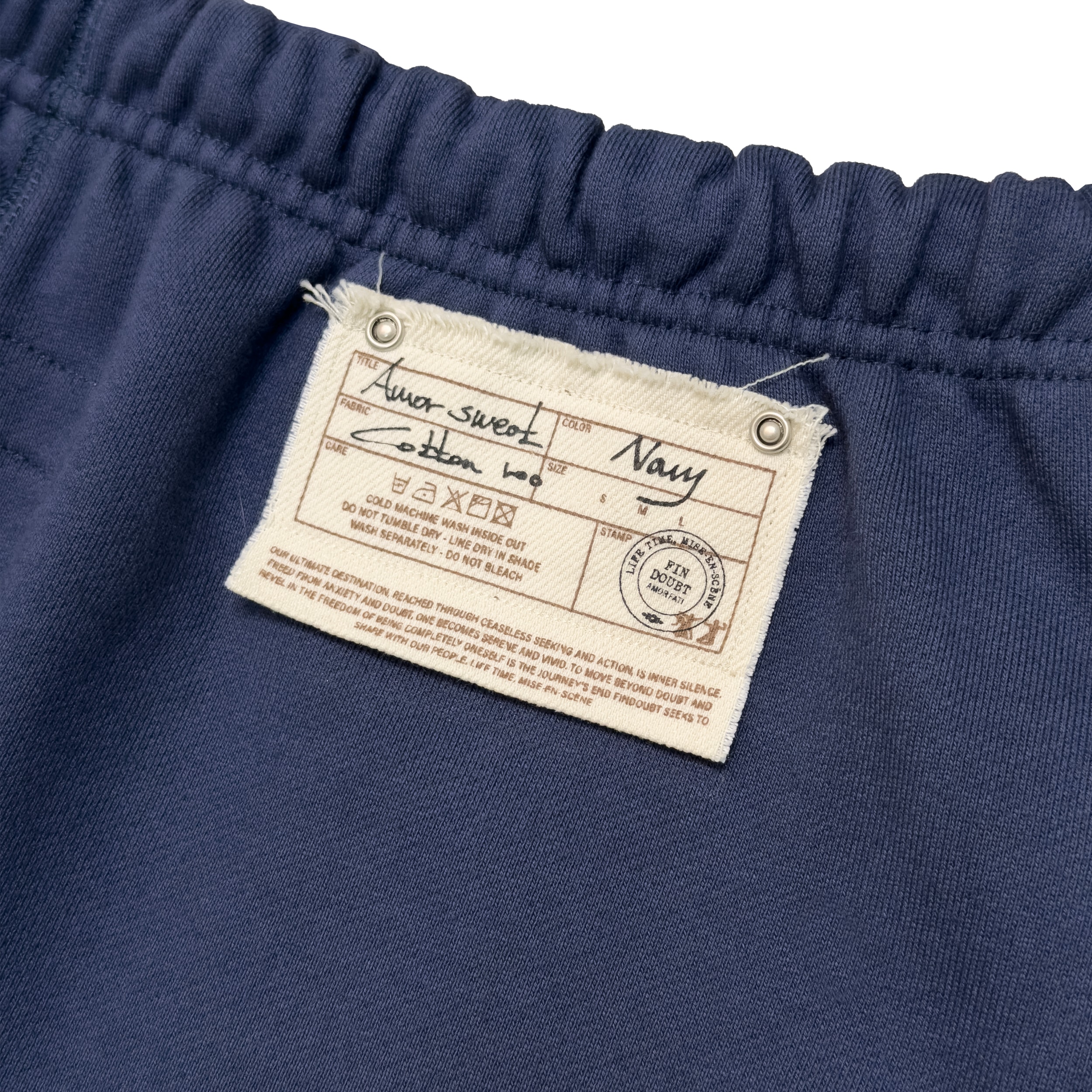Amor sweat pants (navy)