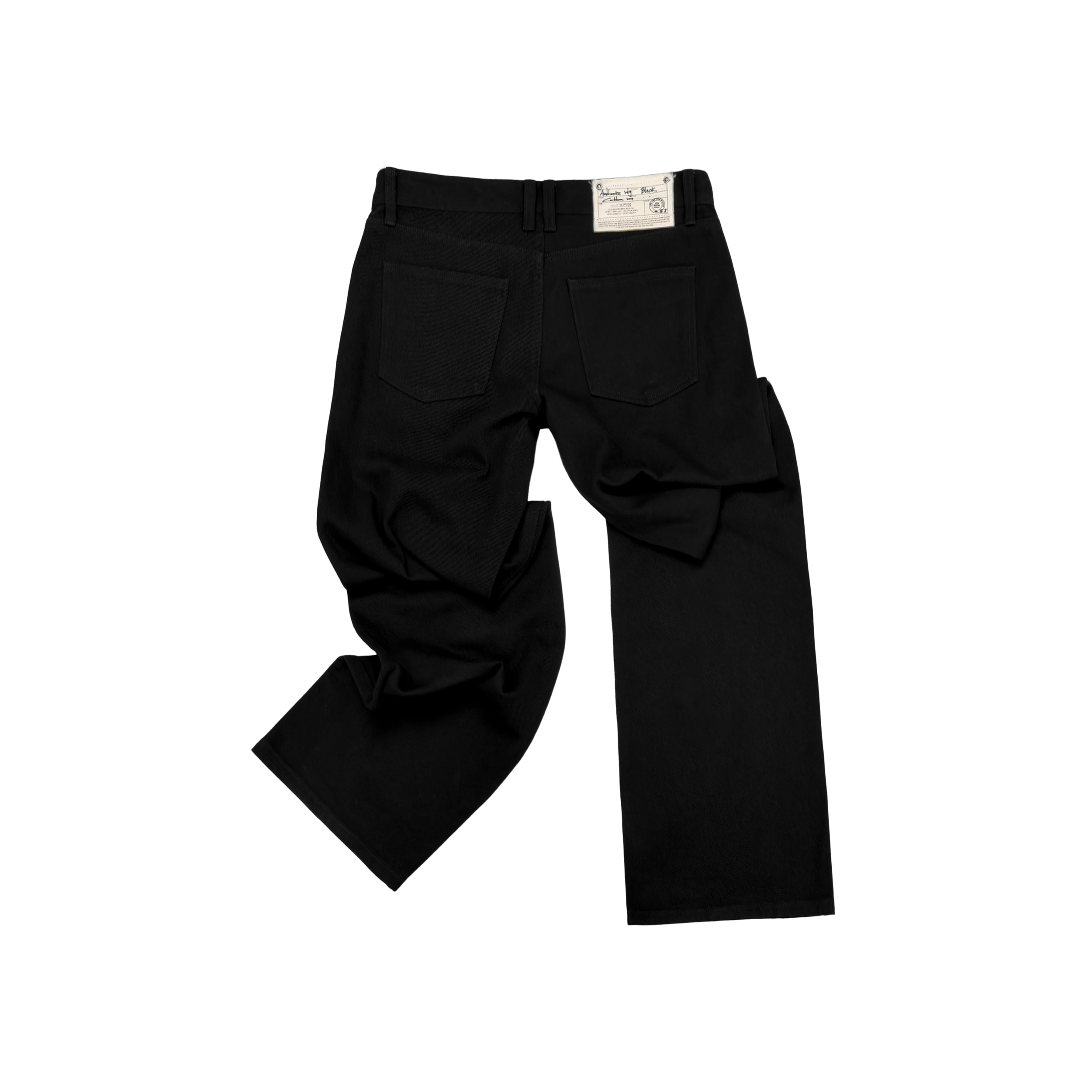 Authentic VTG denim pants (black)