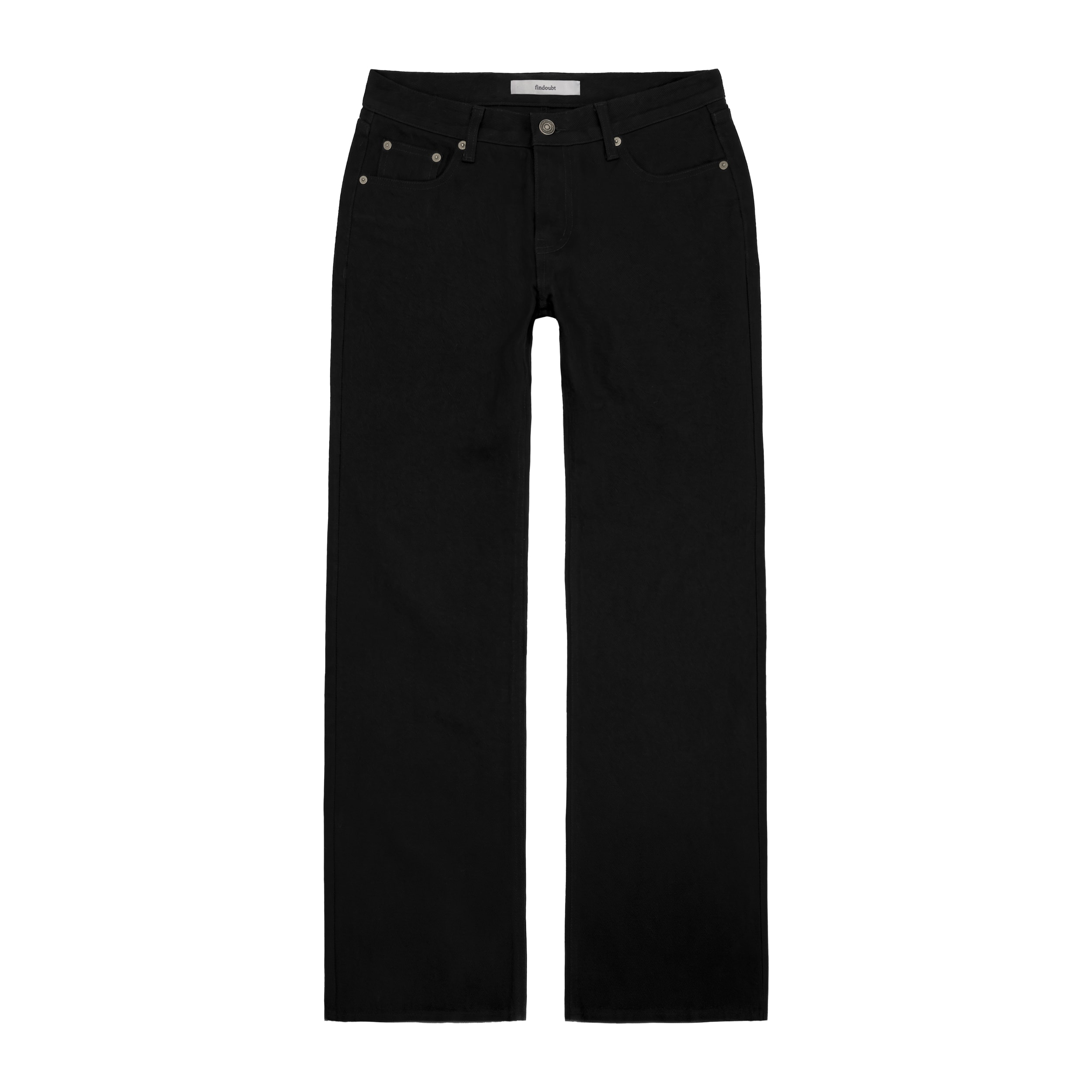 Authentic VTG denim pants (black)