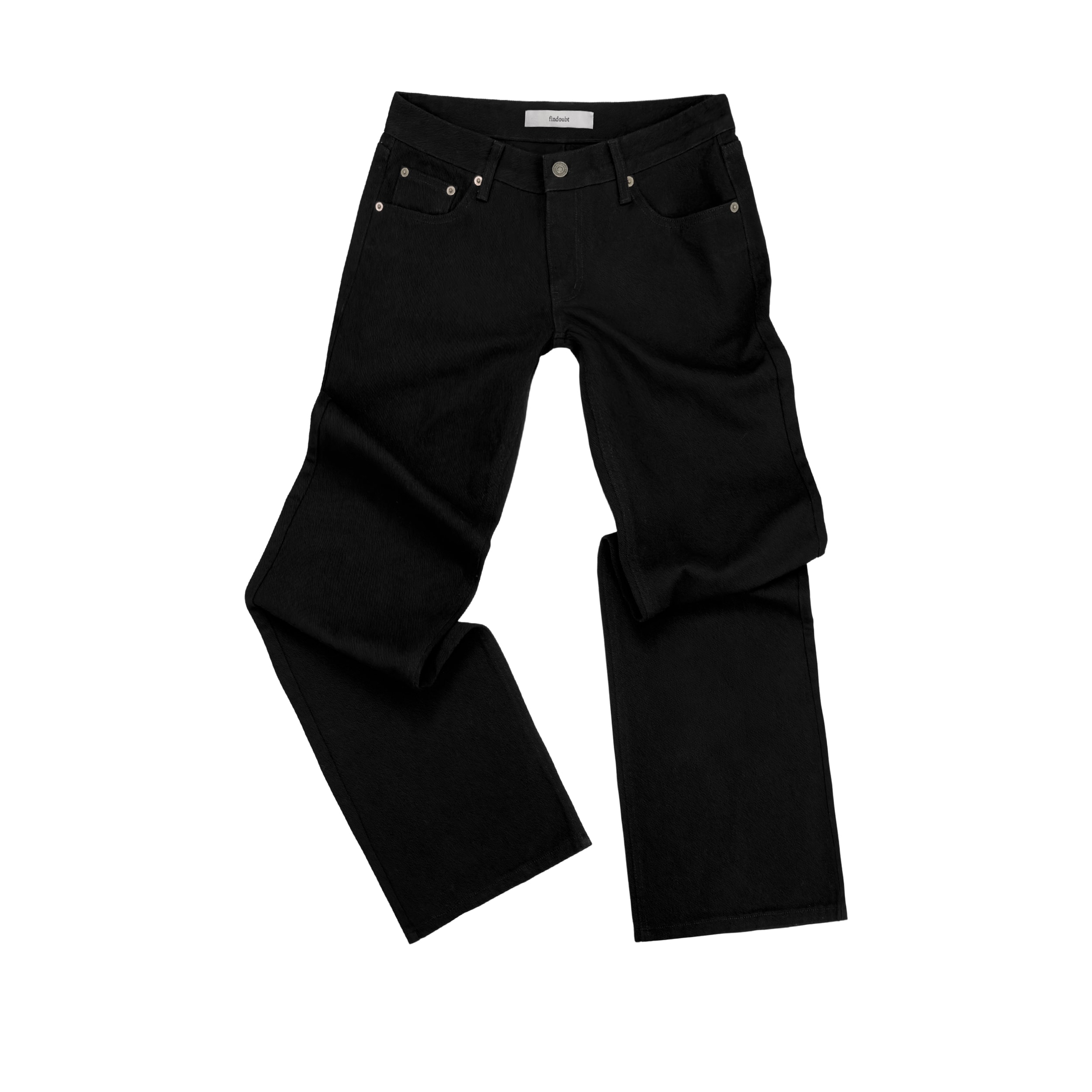Authentic VTG denim pants (black)