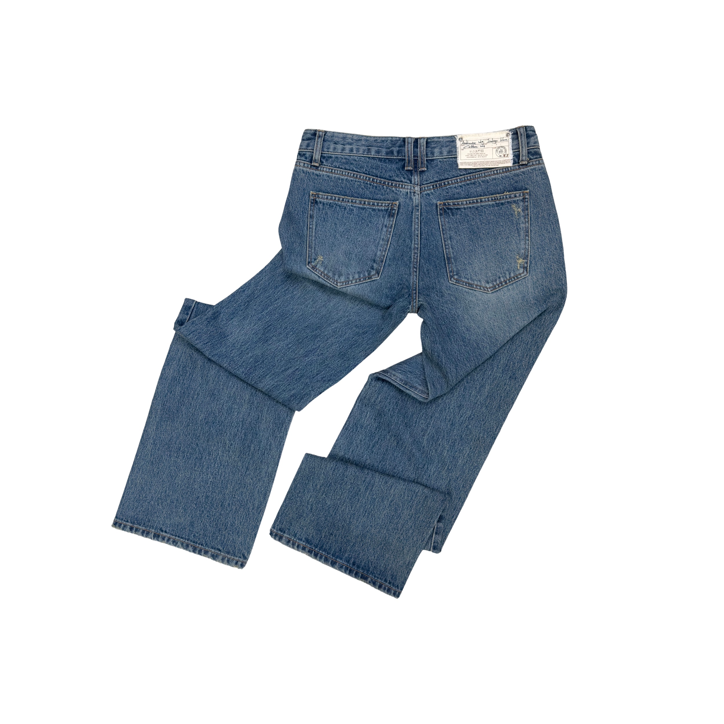 Authentic VTG denim pants (indigo blue)