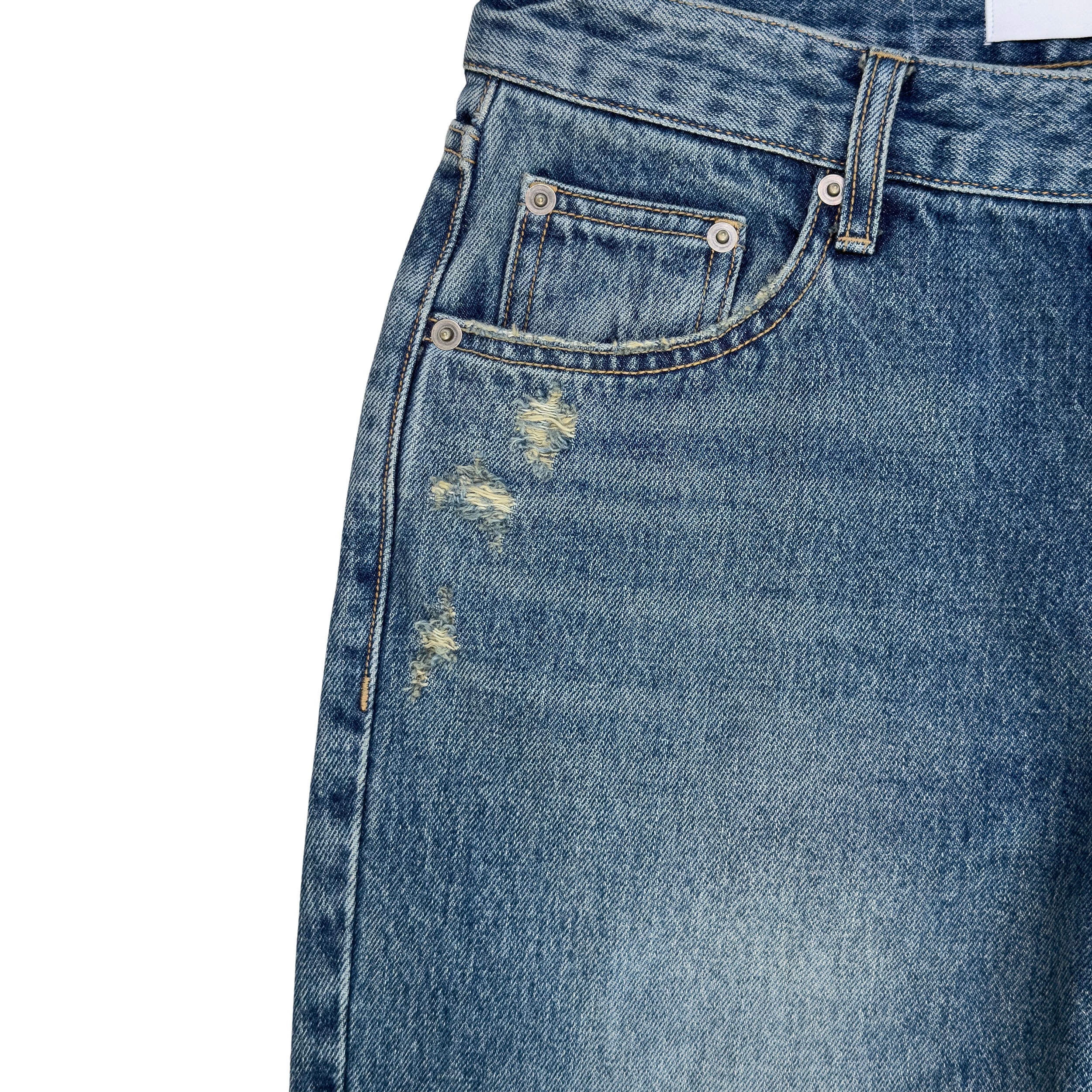 Authentic VTG denim pants (indigo blue)