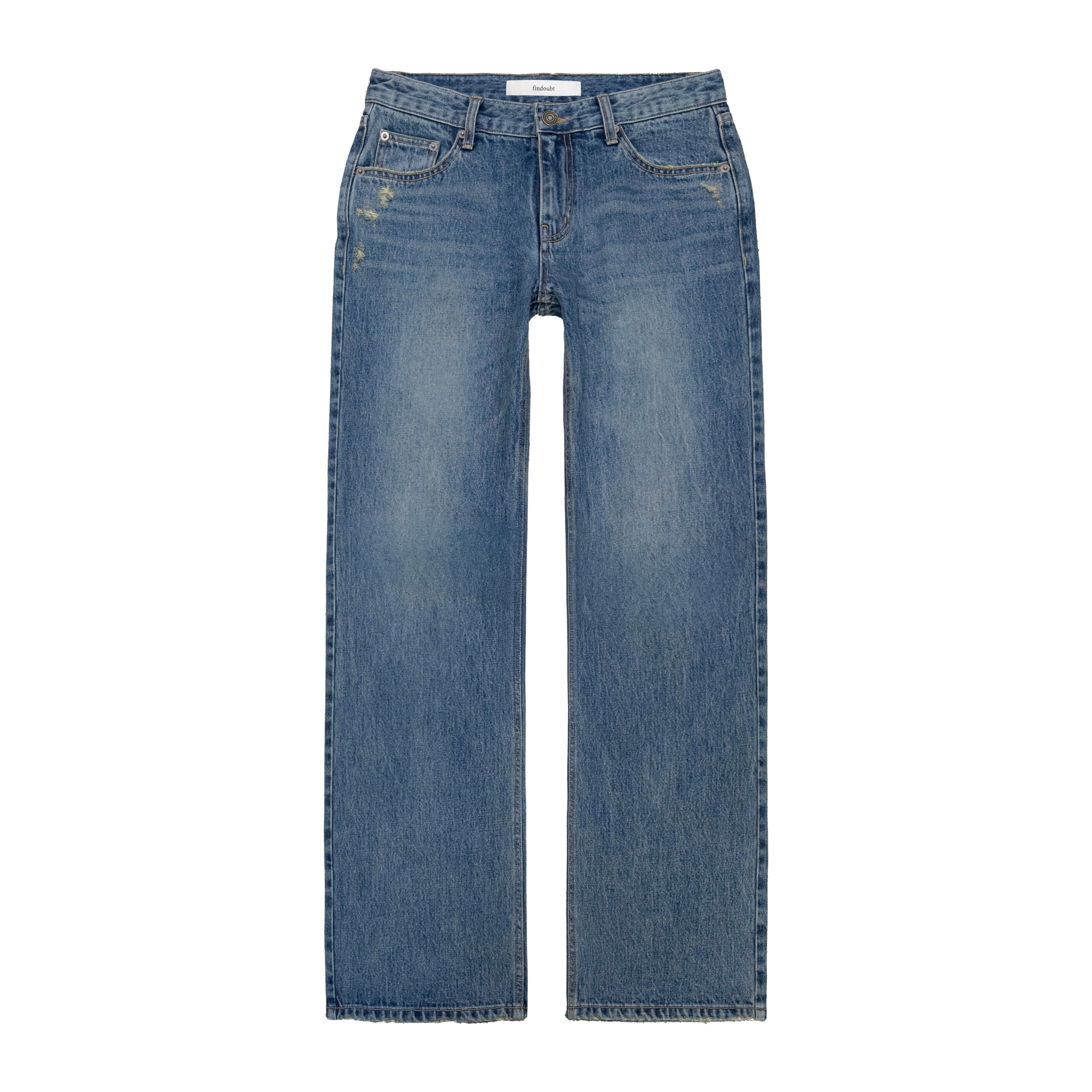 Authentic VTG denim pants (indigo blue)