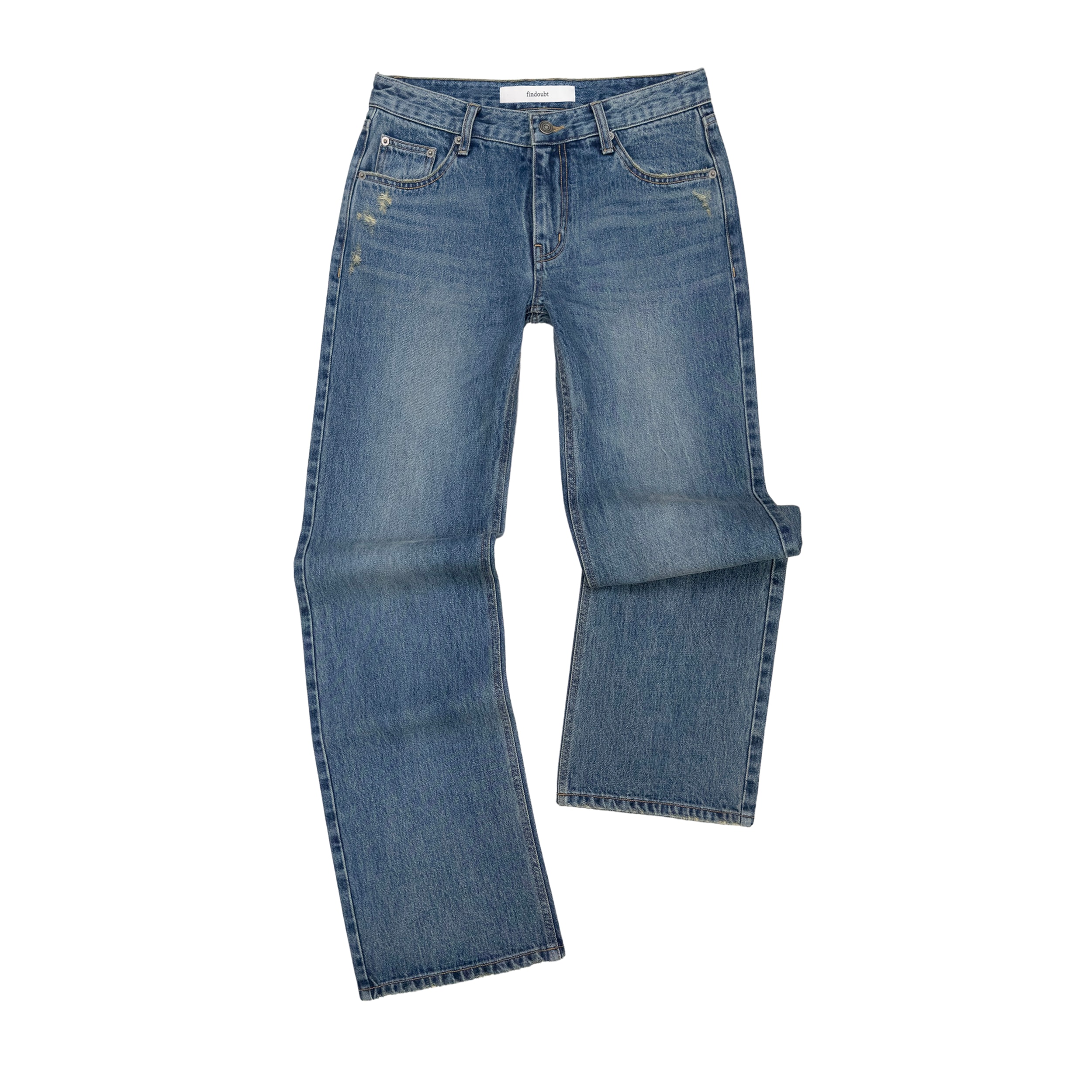 Authentic VTG denim pants (indigo blue)