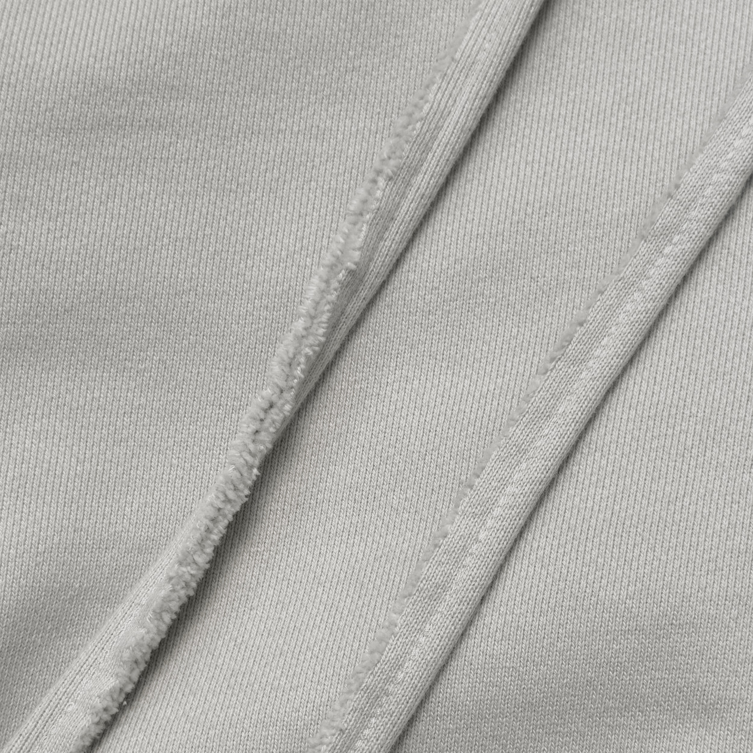 Amor zip-up hoodie (silver gray)