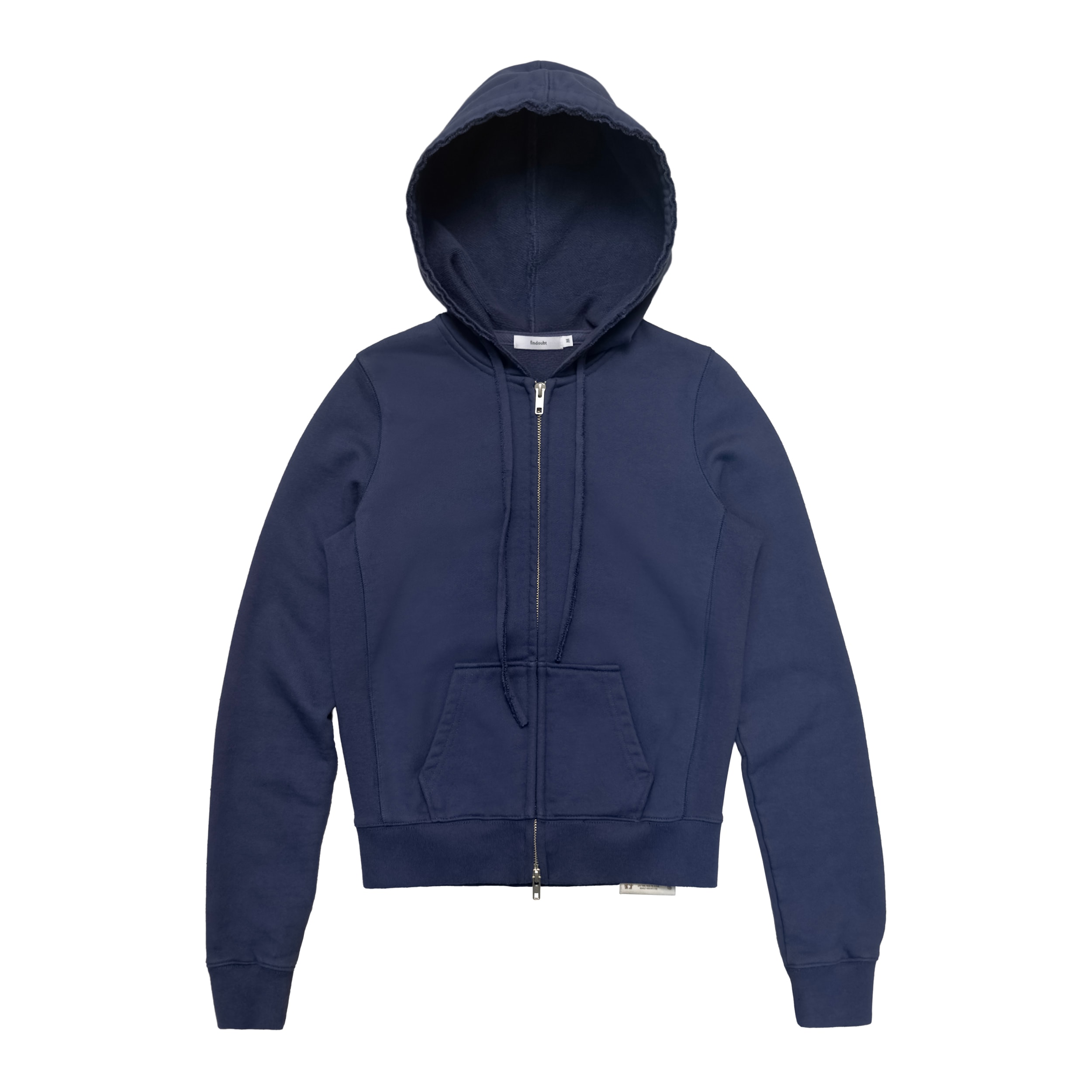 Amor zip-up hoodie (navy)