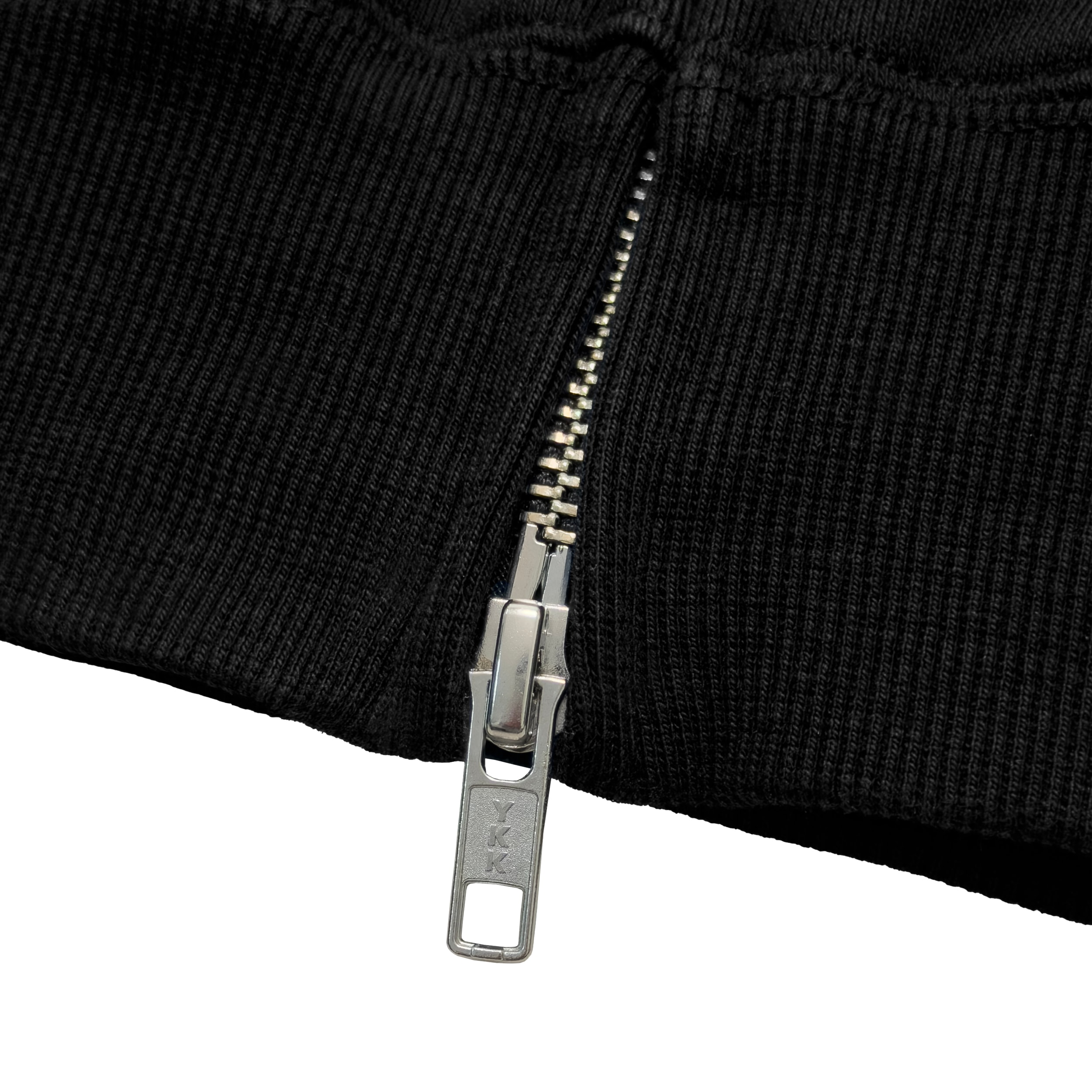 Amor zip-up hoodie (black)