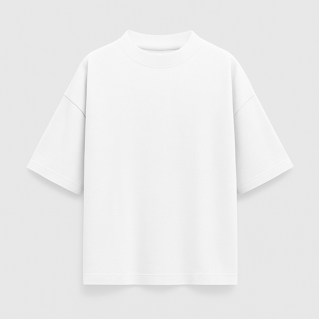 White basic t-shirt
