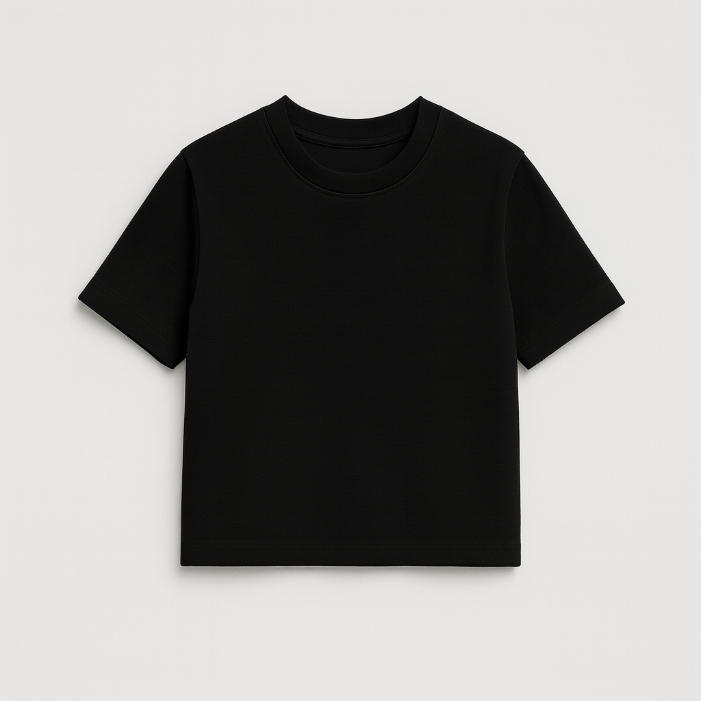 Black basic t-shirt