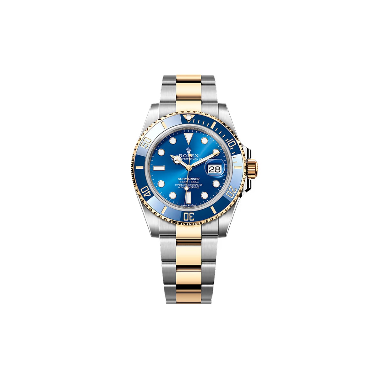 Rolex® Submariner Date 41 (41mm | 블루 다이얼 | 스틸 & 옐로우 골드 콤비)